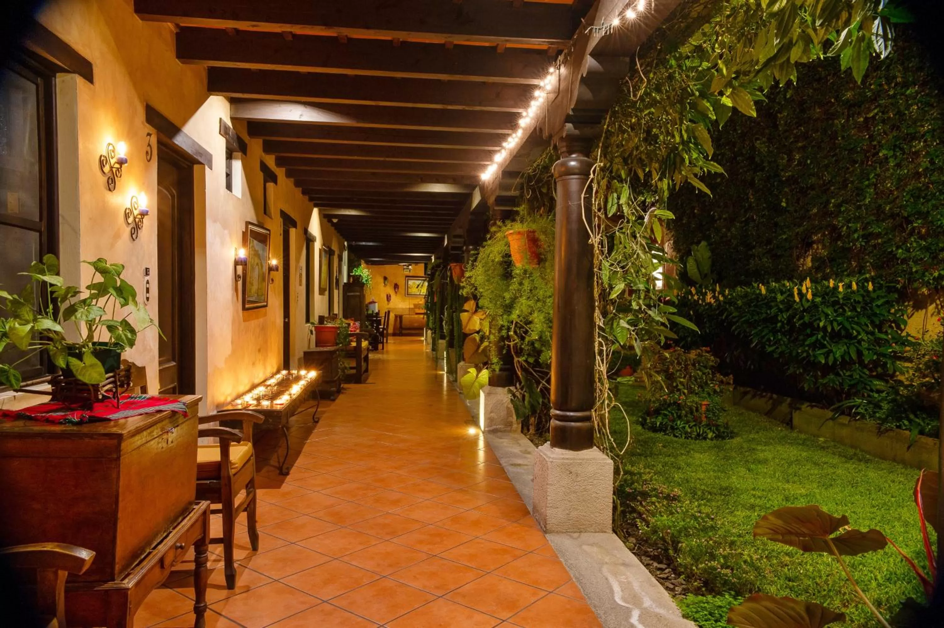 Patio in Hotel Meson del Valle by AHS
