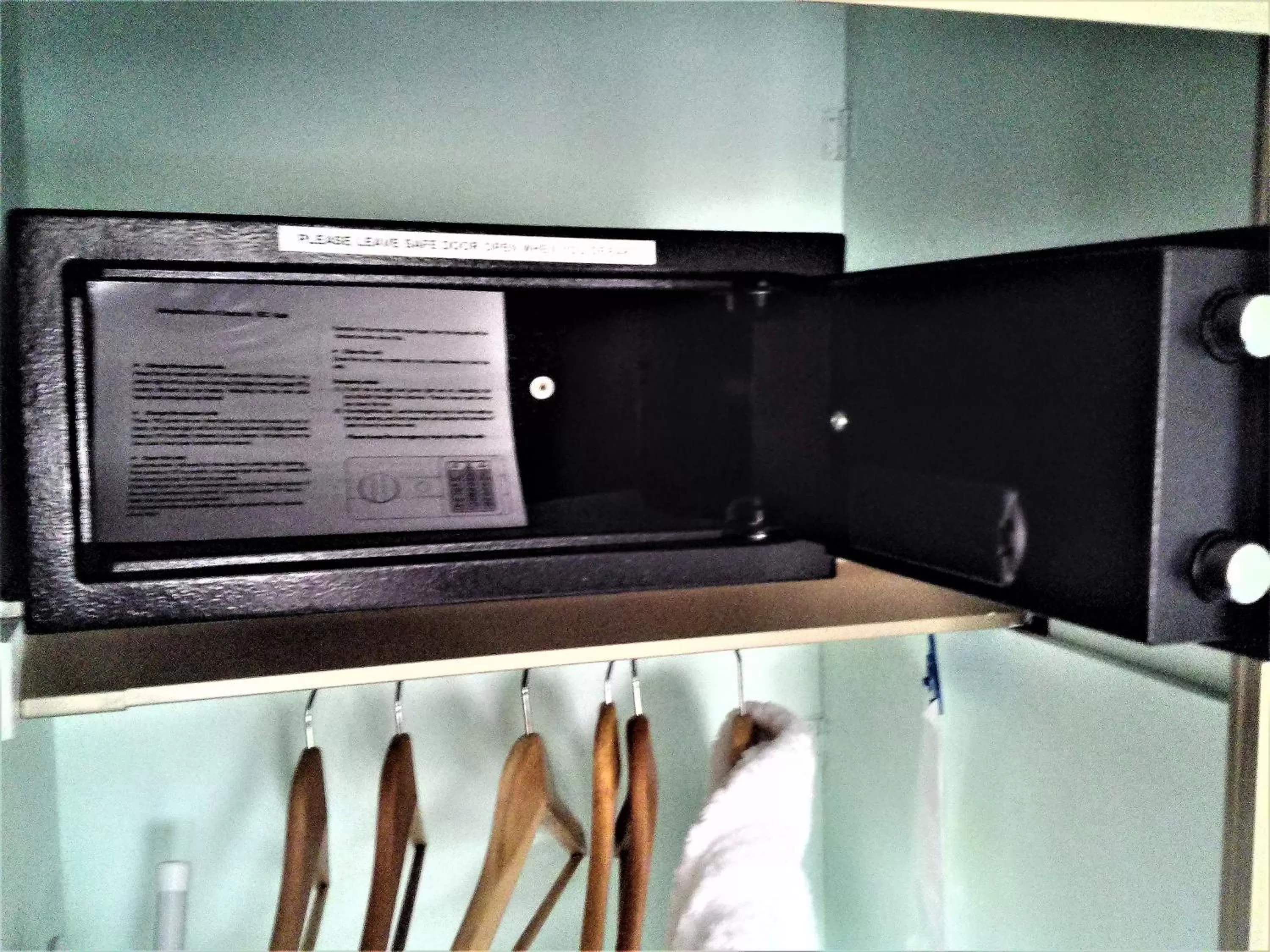 safe in Mike & Carolyn Ball B&B