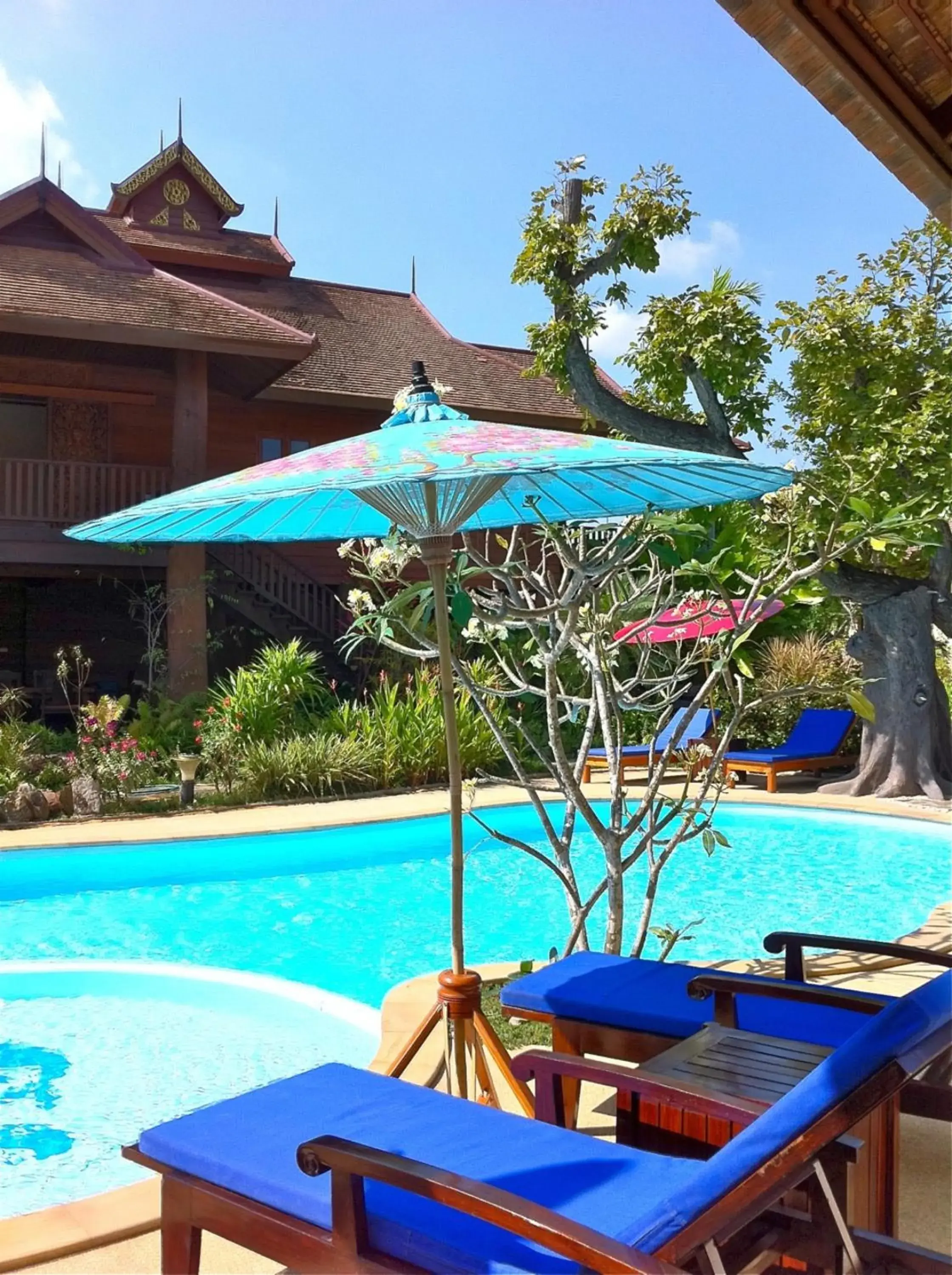 Swimming pool, Water Park in Oriental Siam Resort