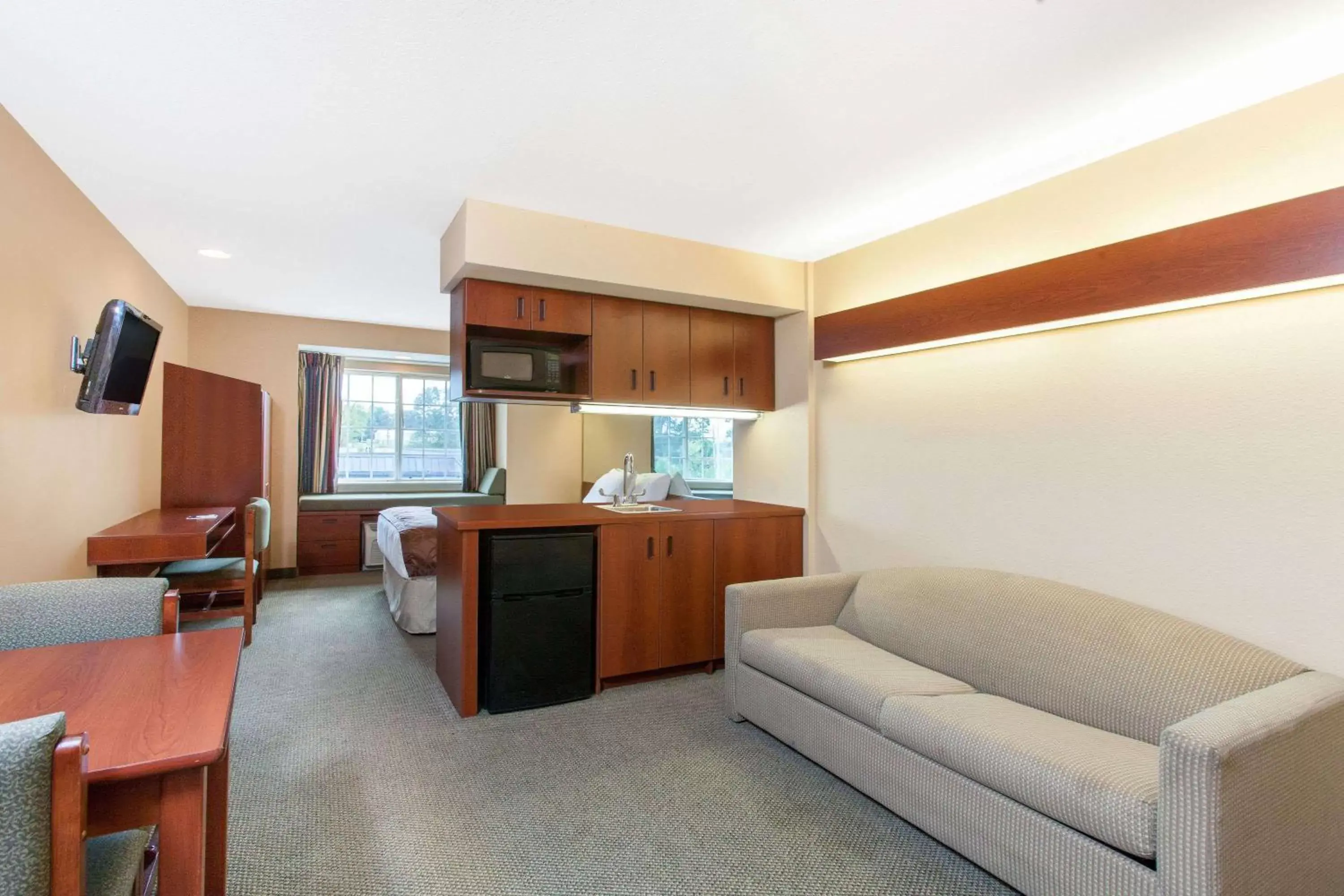 Photo of the whole room in Microtel Inn by Wyndham Rogers Photo of the whole room in Microtel Inn by Wyndham Rogers