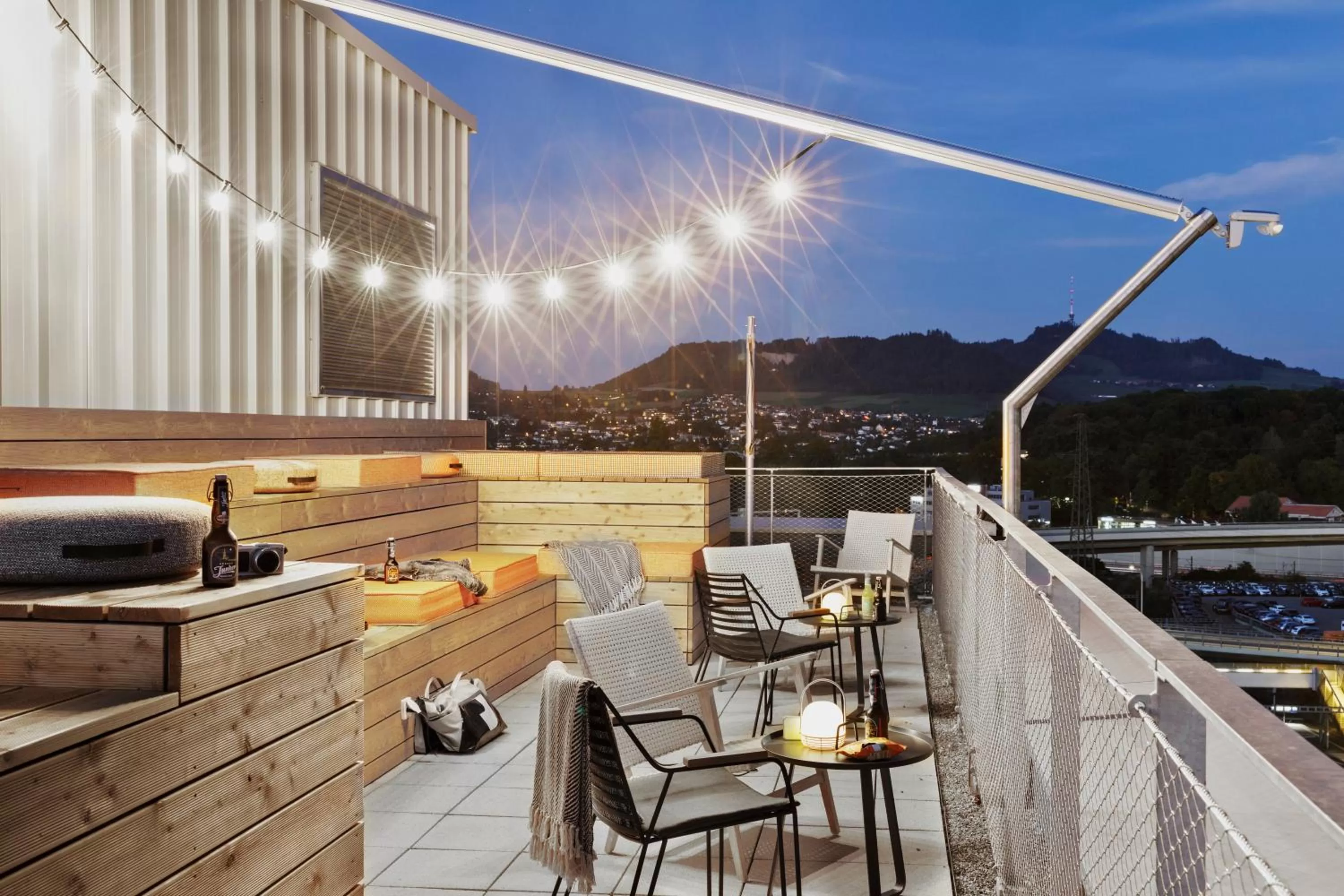 Balcony/Terrace in Stay KooooK Bern Wankdorf - Online Check In