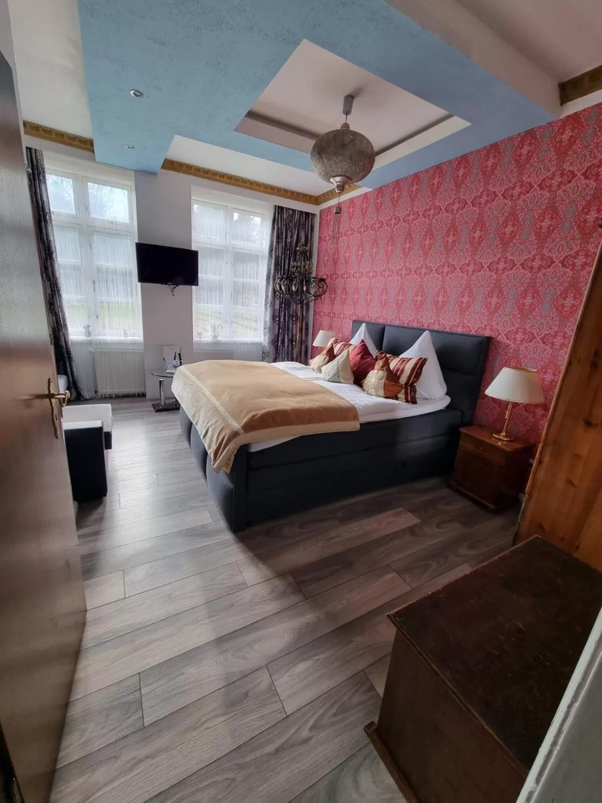 Photo of the whole room, Bed in Forsthaus-Ferienhotel am Dobrock