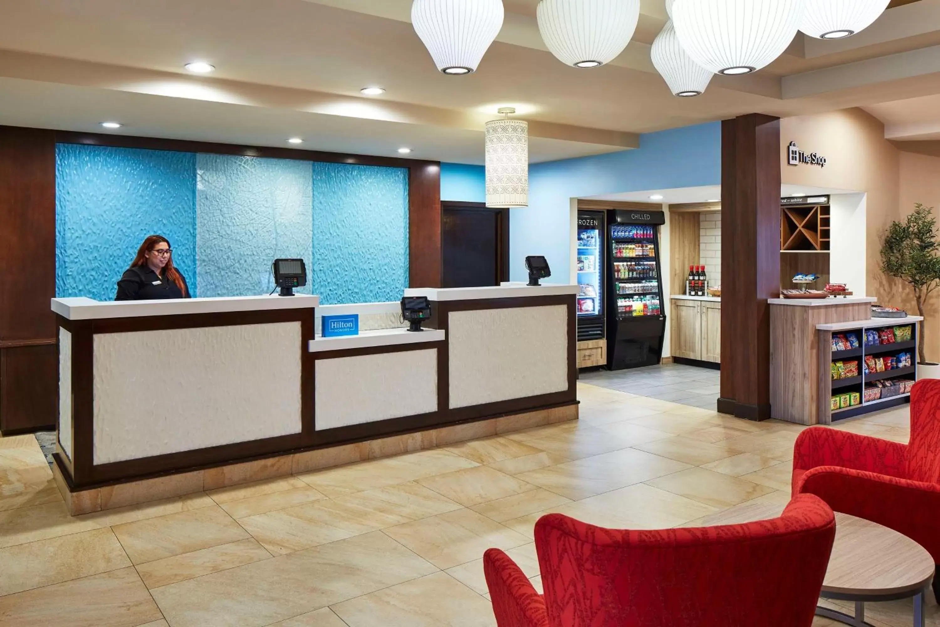 Lobby or reception, Lobby/Reception in Hilton Garden Inn Valencia Six Flags