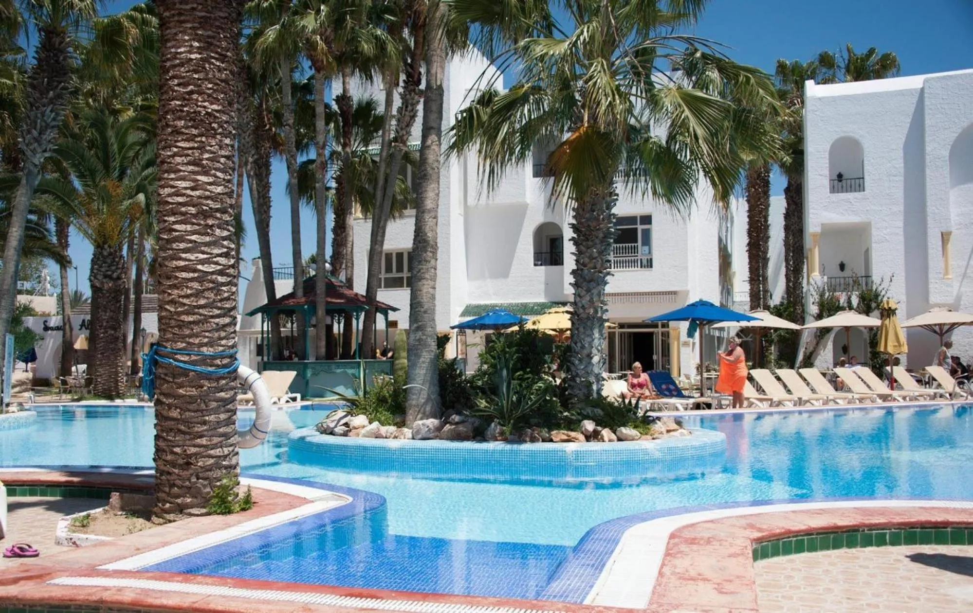Swimming pool in Hotel Nesrine Hammamet