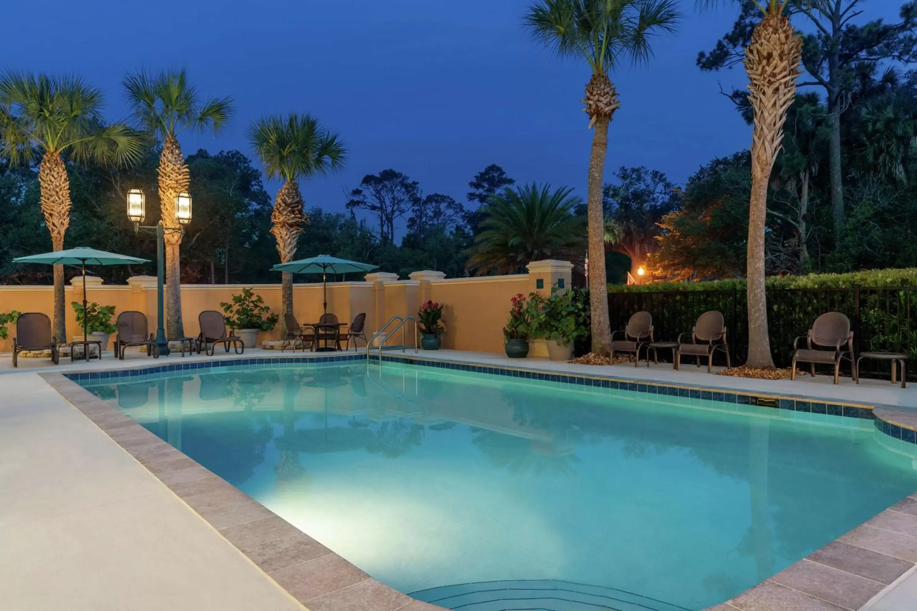 Pool view in Hilton Garden Inn Jacksonville Ponte Vedra Sawgrass Pool view in Hilton Garden Inn Jacksonville Ponte Vedra Sawgrass