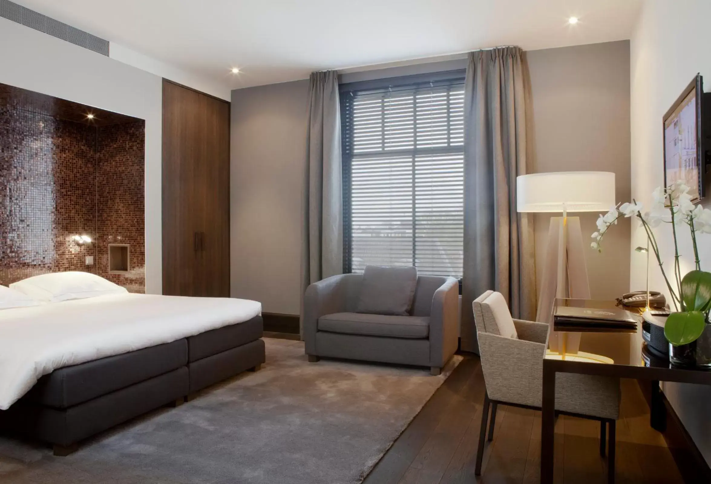 Bedroom in The Dylan Amsterdam - The Leading Hotels of the World