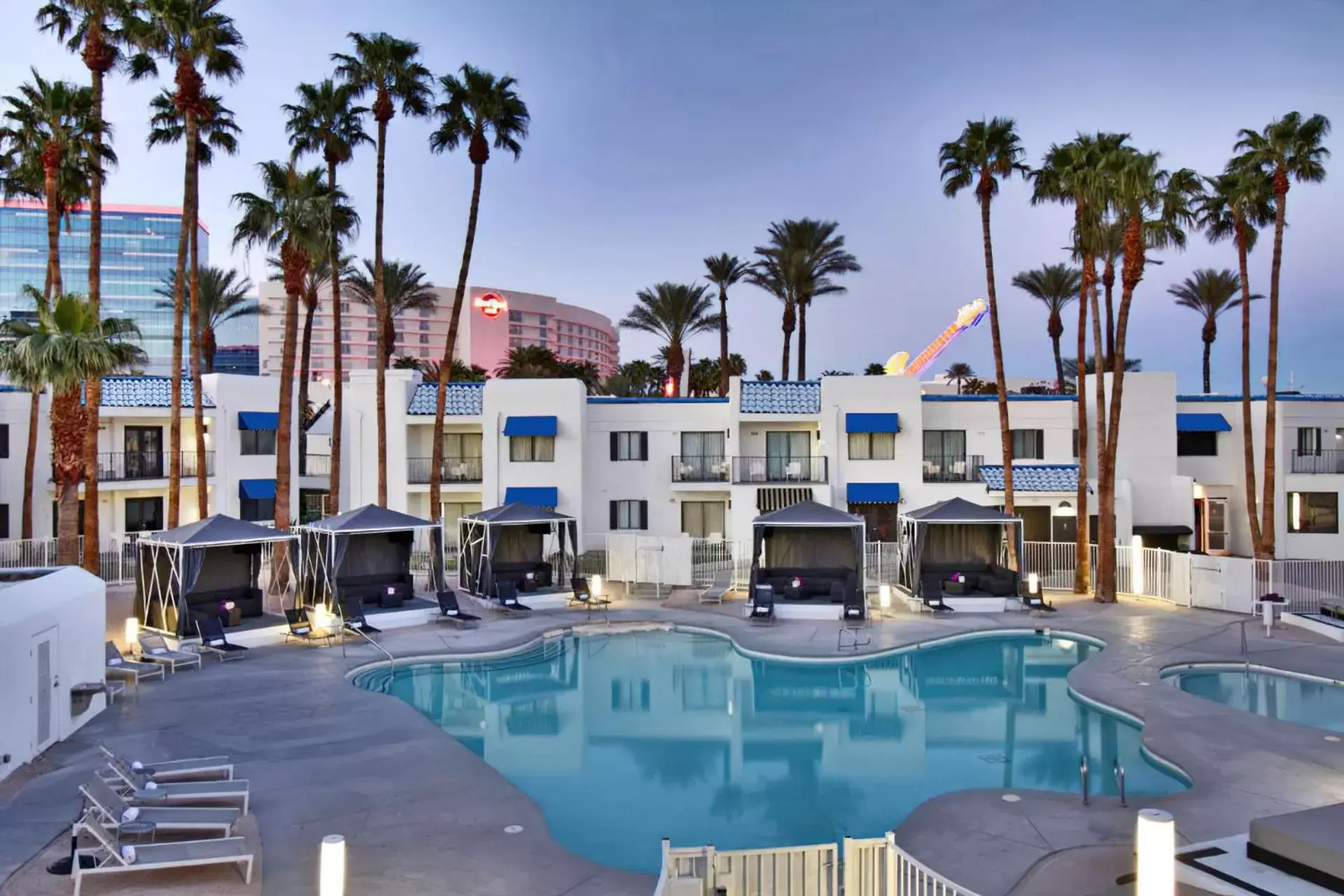 Pool view, Swimming Pool in Serene Vegas Boutique Hotel Las Vegas