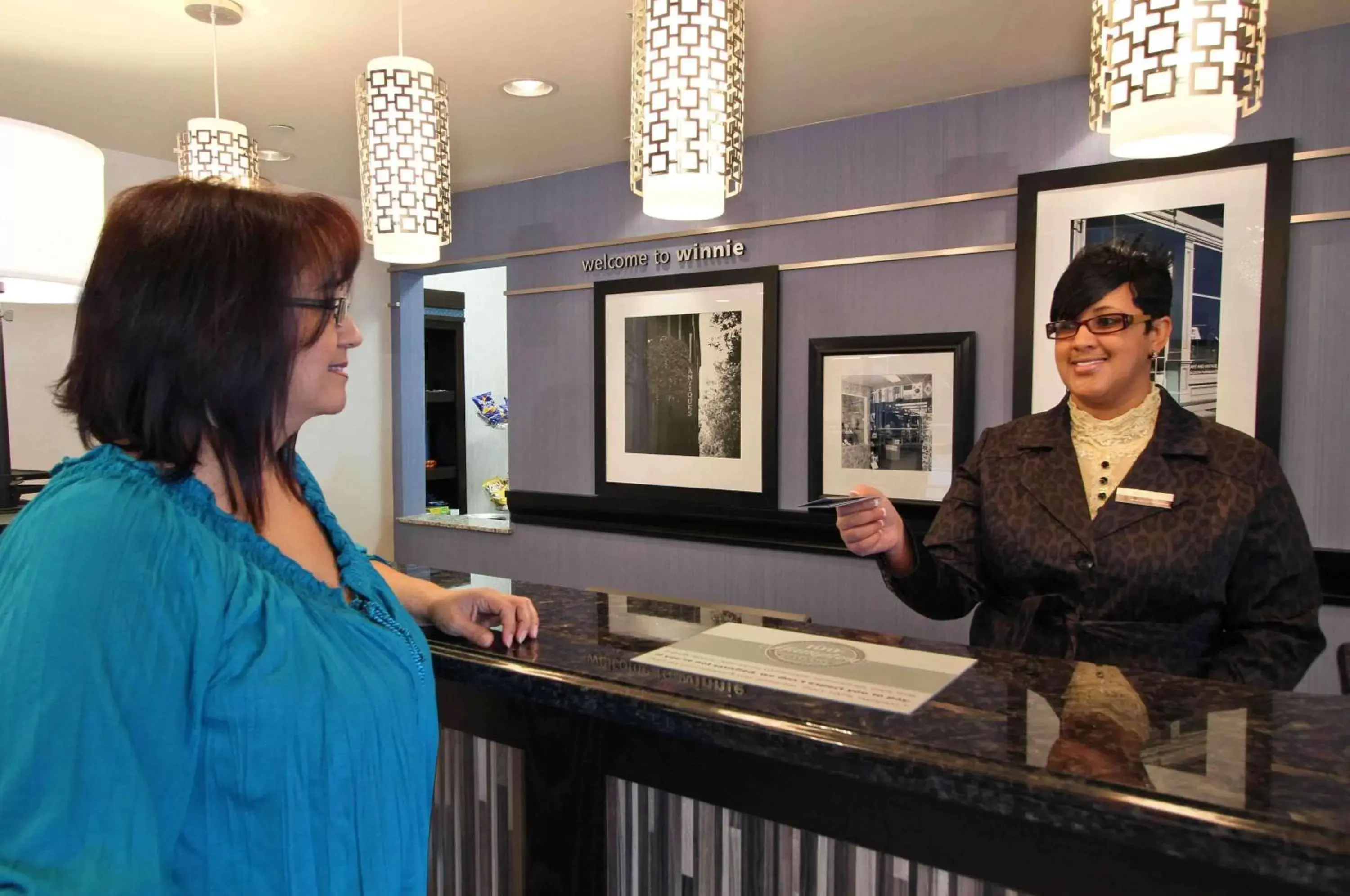 Lobby or reception, Lobby/Reception in Hampton Inn & Suites Winnie