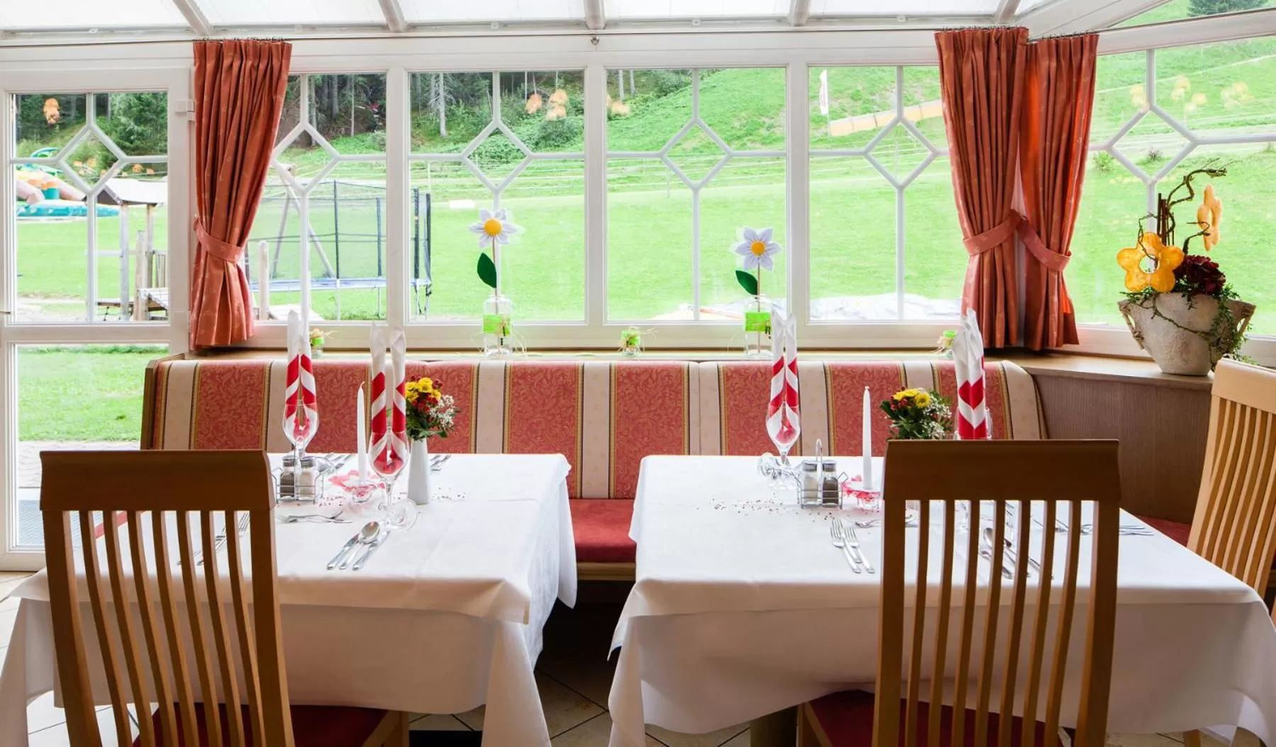 Restaurant/places to eat in Hotel Bergkristall