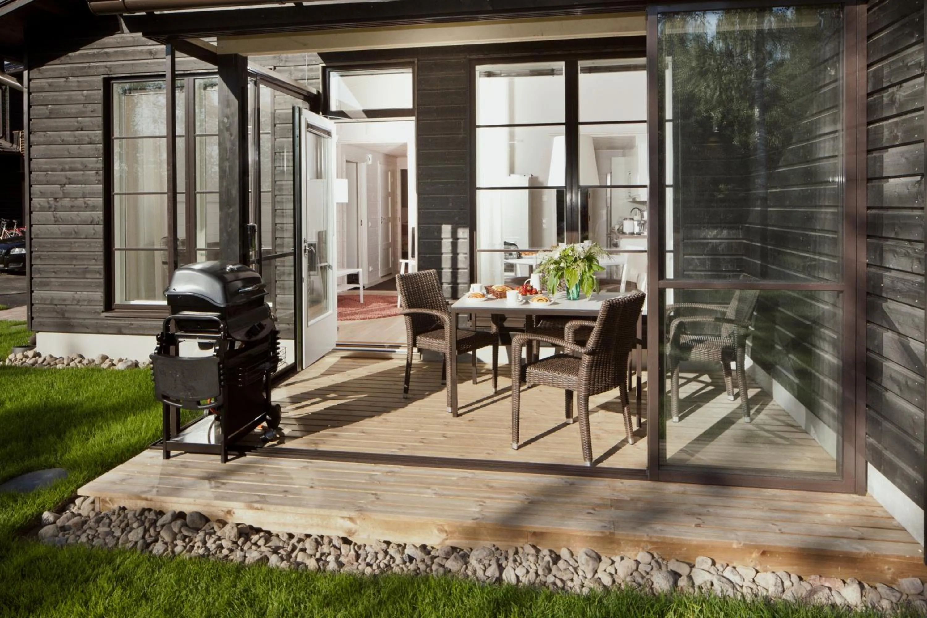 Balcony/Terrace in Holiday Club Saimaa Apartments