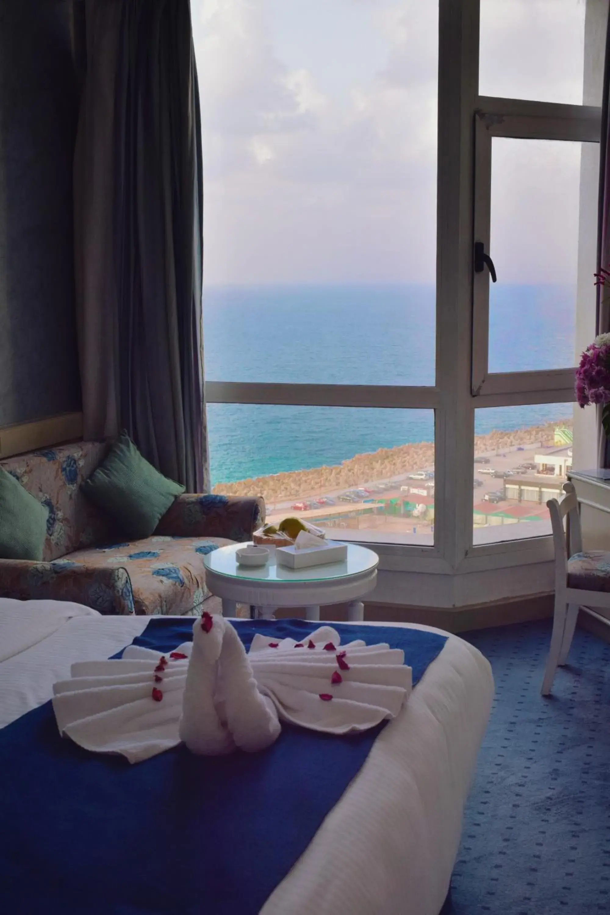 Sea View in Romance Alexandria Hotel