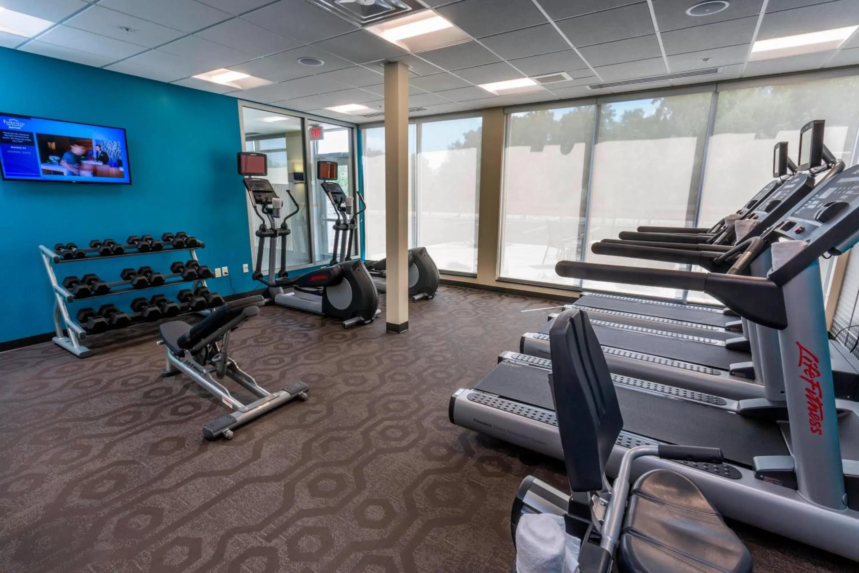 Fitness centre/facilities, Fitness Center/Facilities in Fairfield Inn & Suites by Marriott Geneva Finger Lakes