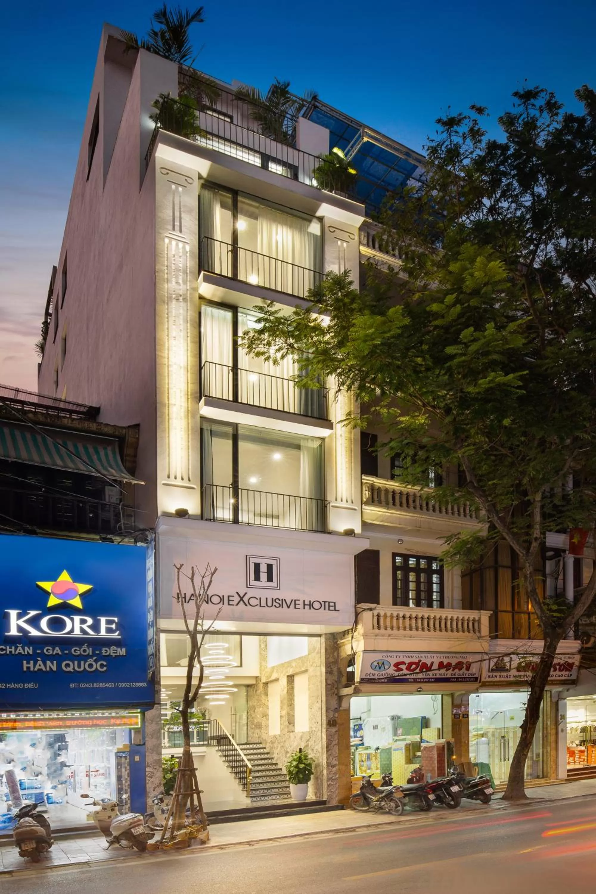 Property building in Hanoi Exclusive Hotel