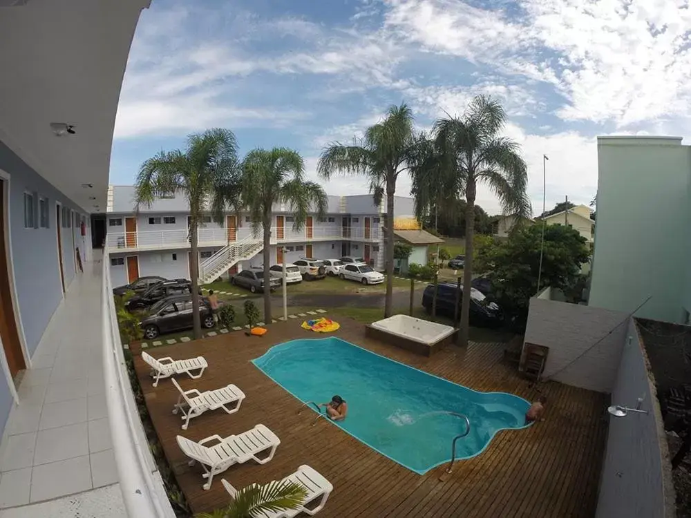 Bird's eye view, Pool View in Pousada das Estrelas