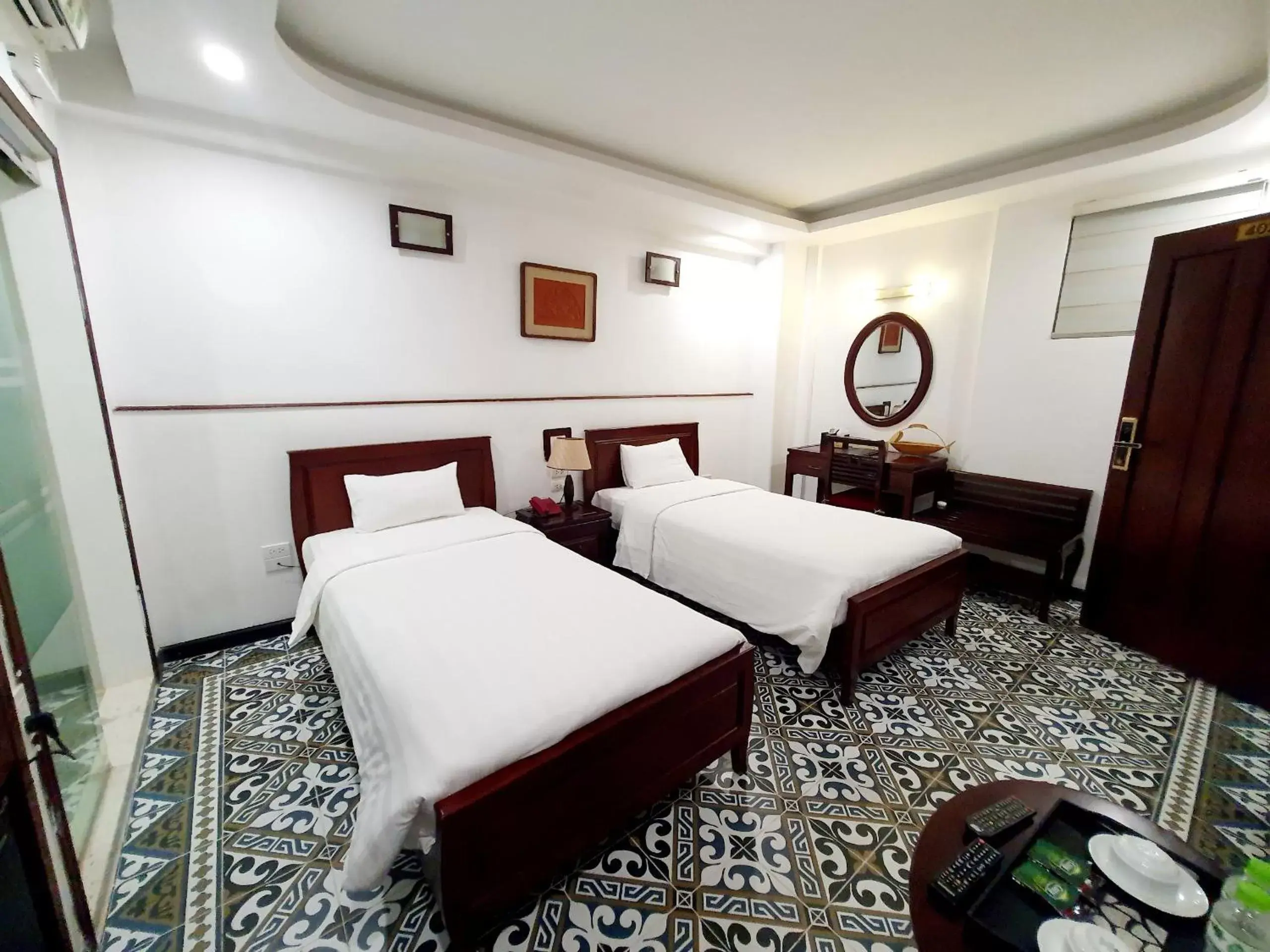 Bedroom, Bed in Hanoi Siva Luxury Hotel & Travel