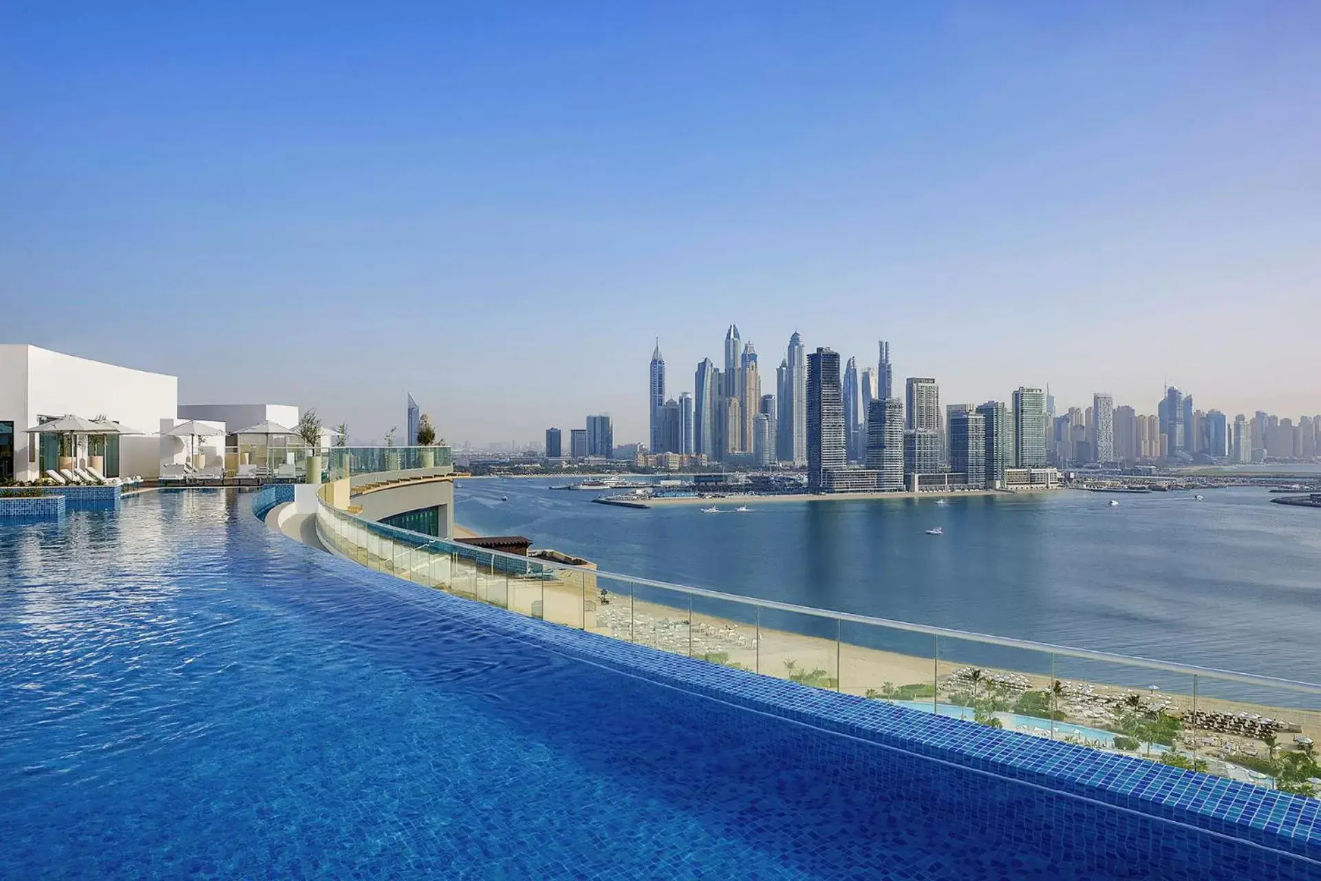 Swimming pool in NH Collection Dubai The Palm Swimming pool in NH Collection Dubai The Palm