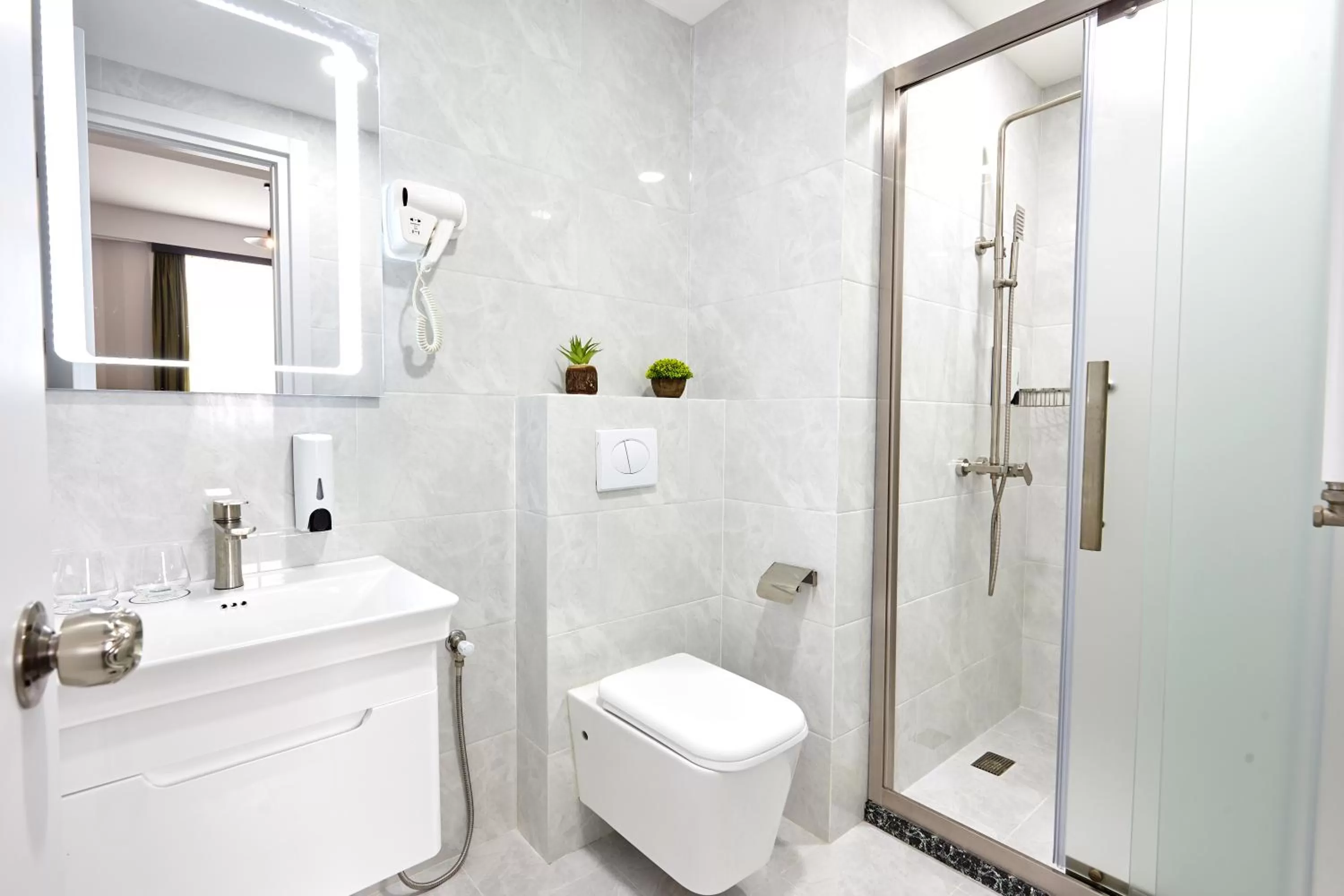 Bathroom in Graphica Tbilisi Hotel