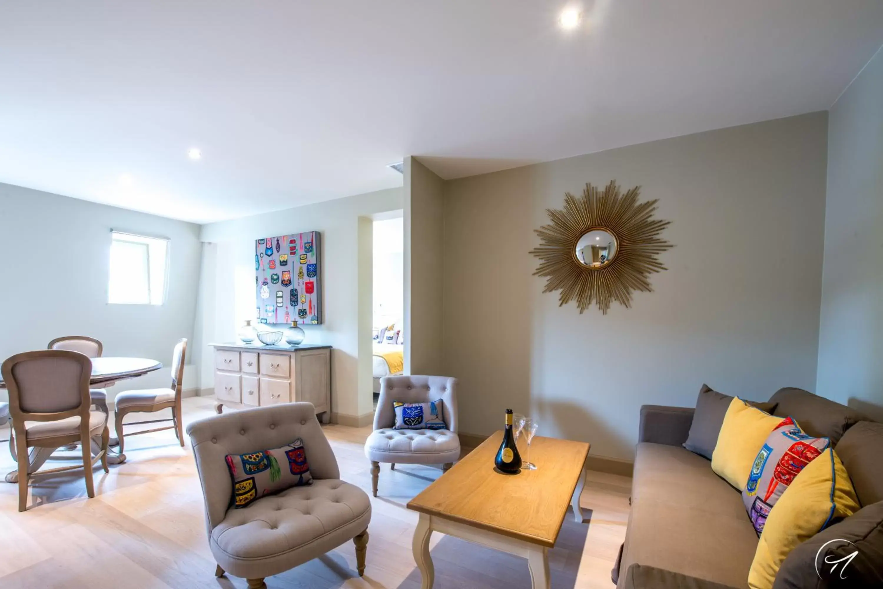 Living room, Seating Area in Les Suites du 33