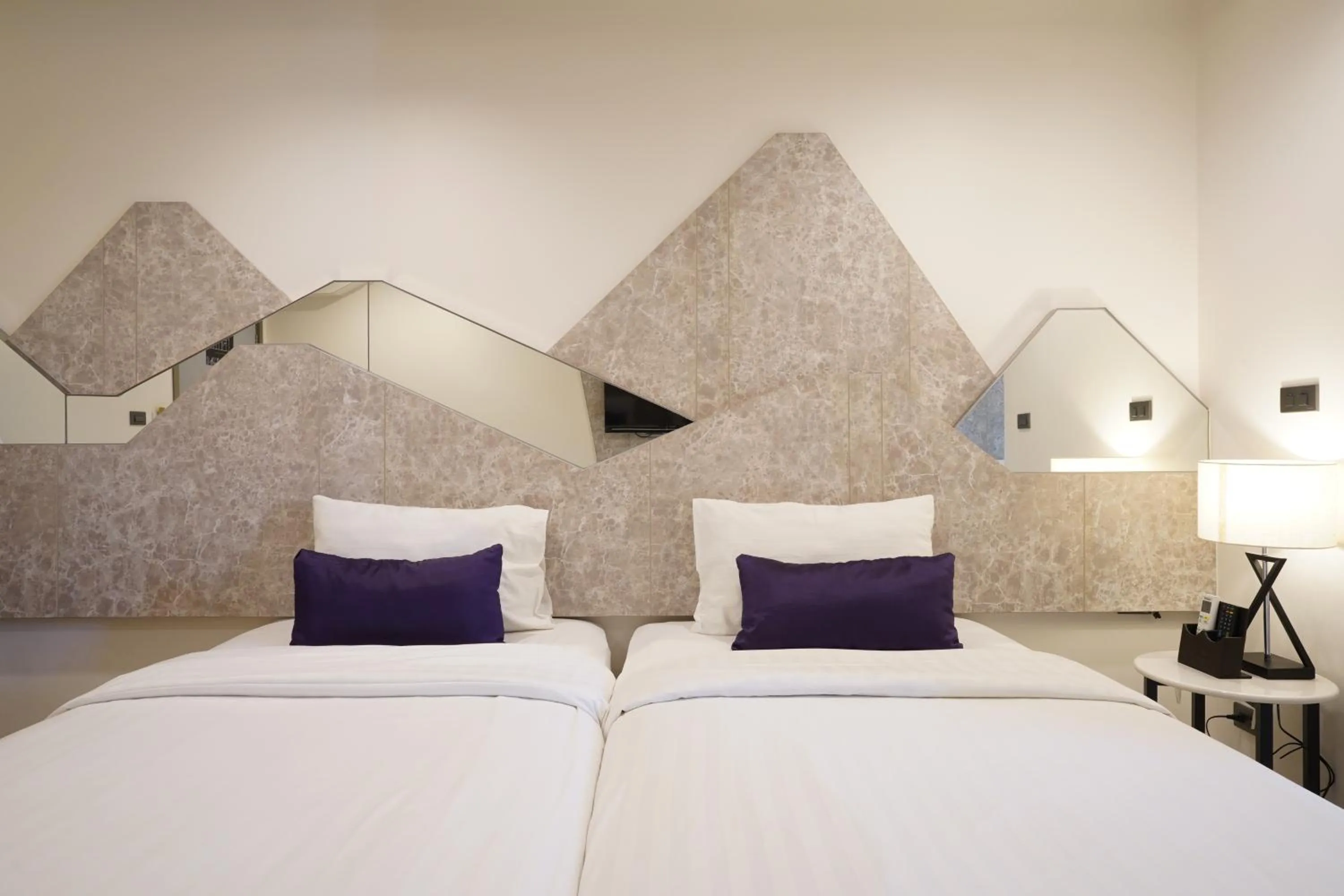 Superior Twin Room in Spittze Hotel Pratunam
