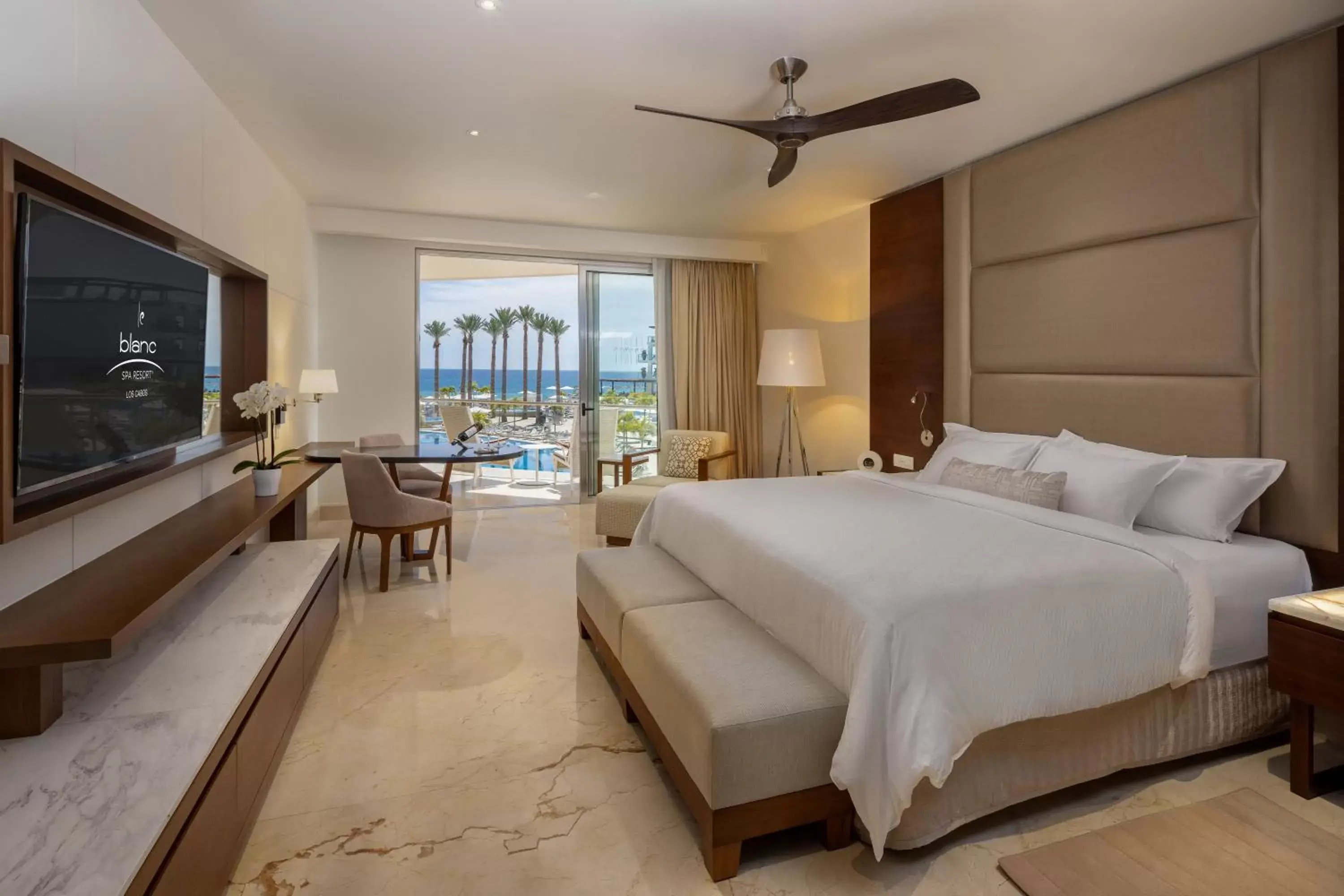 Royale Deluxe Partial Ocean View in Le Blanc Spa Resort Los Cabos Adults Only All-Inclusive