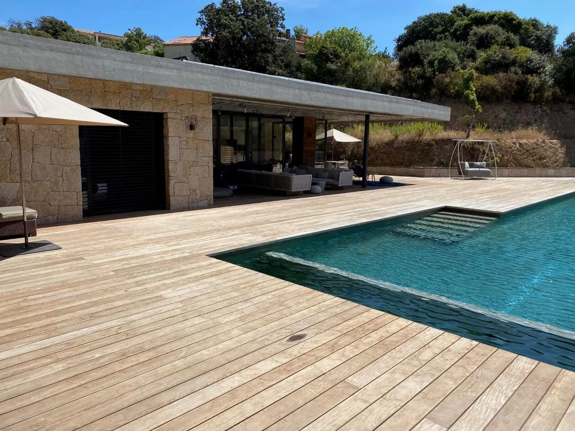 Patio, Swimming Pool in Hotel Bartaccia