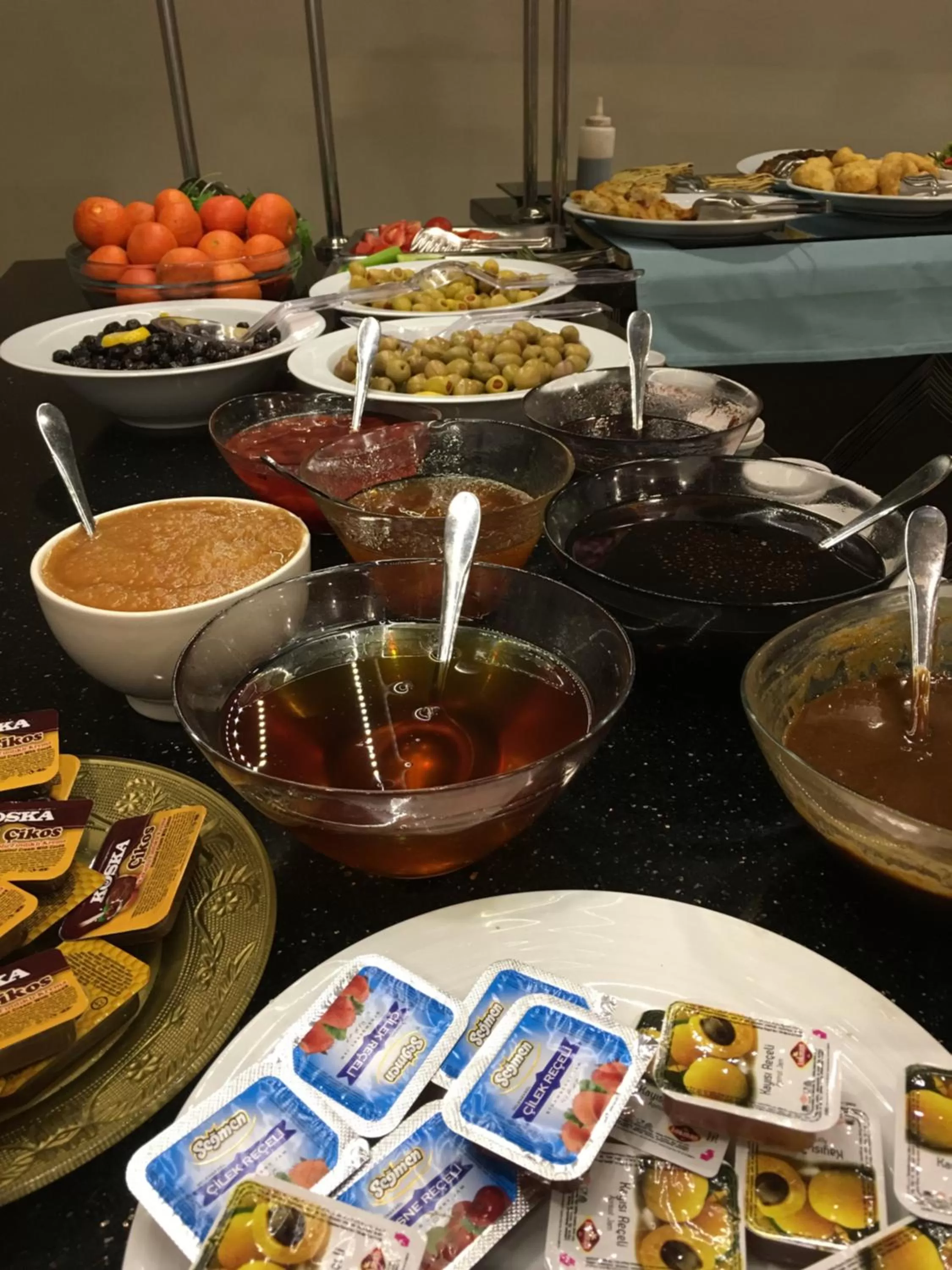 Buffet breakfast in Ayhan Hotel