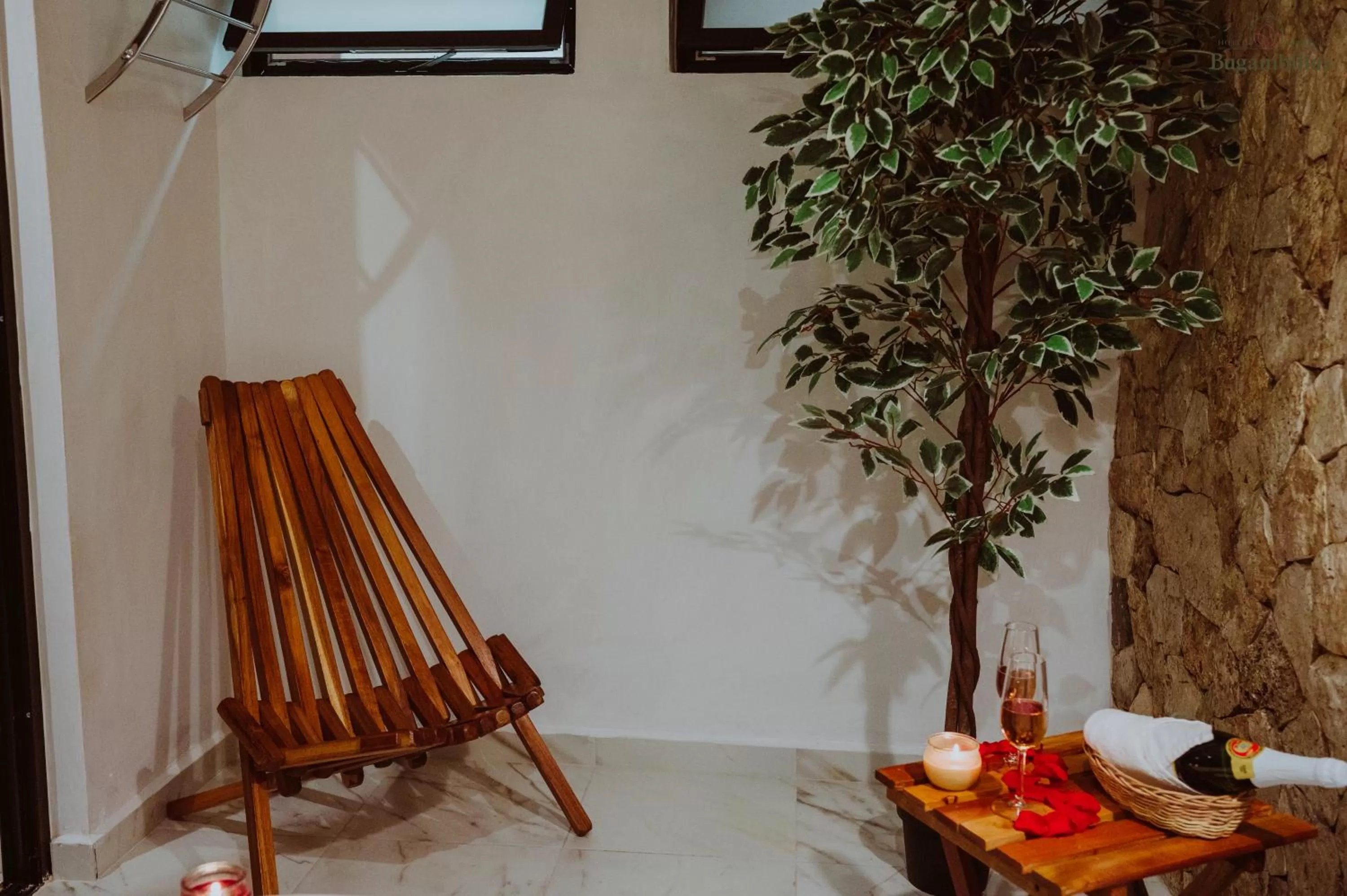 Bathroom in Hotel Boutique Bugambilias