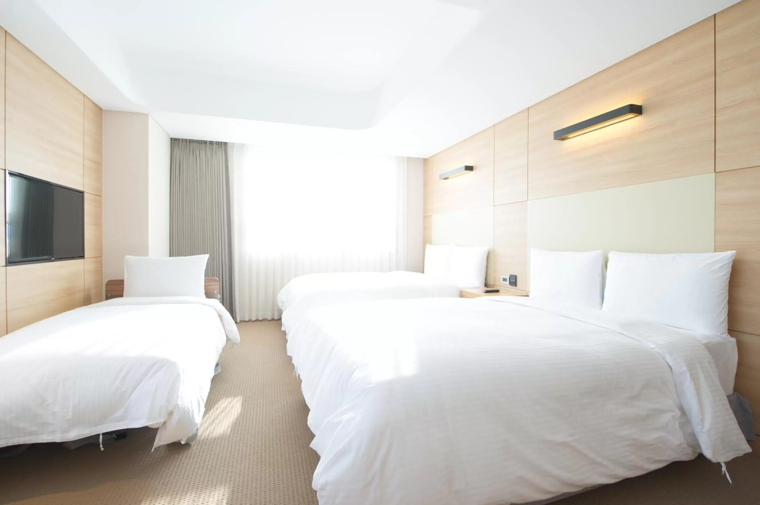 Bed in Acube Hotel Dongdaemun