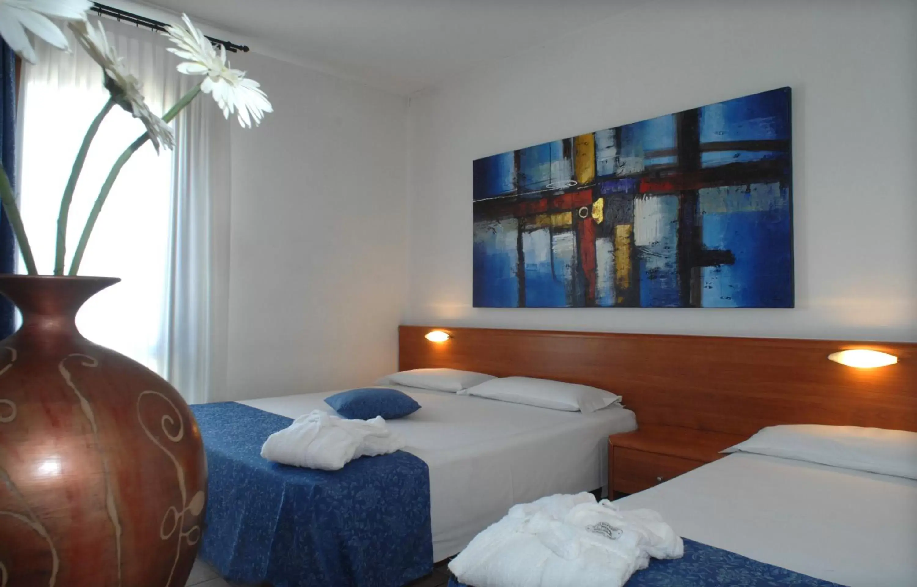 Bedroom, Bed in Hotel Scaldaferro