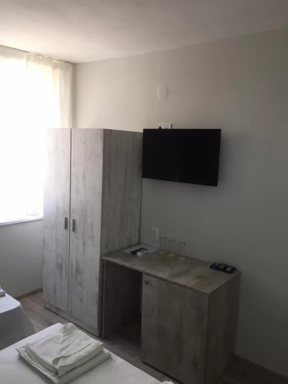 Bed in Family Hotel Malibu