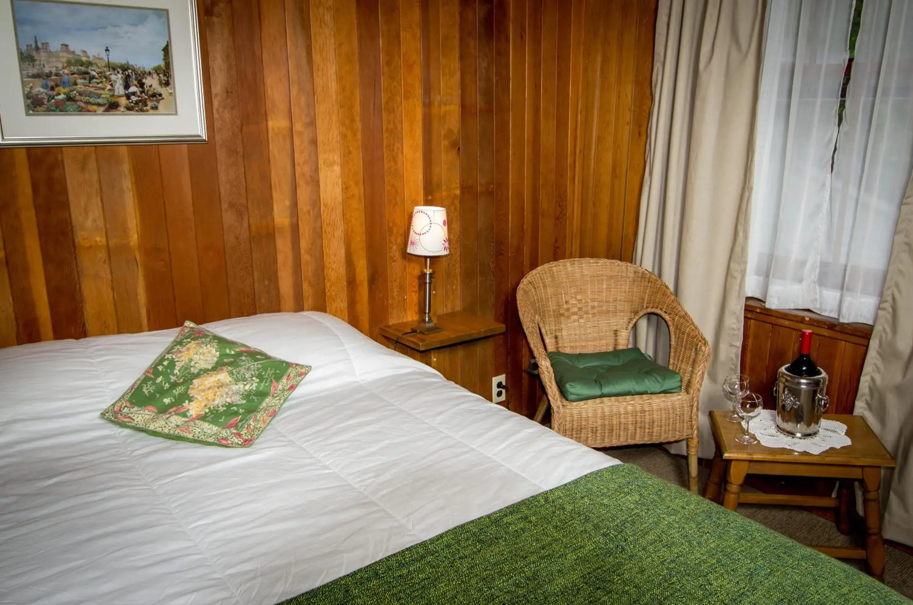 Bed in Auberge Les Sources