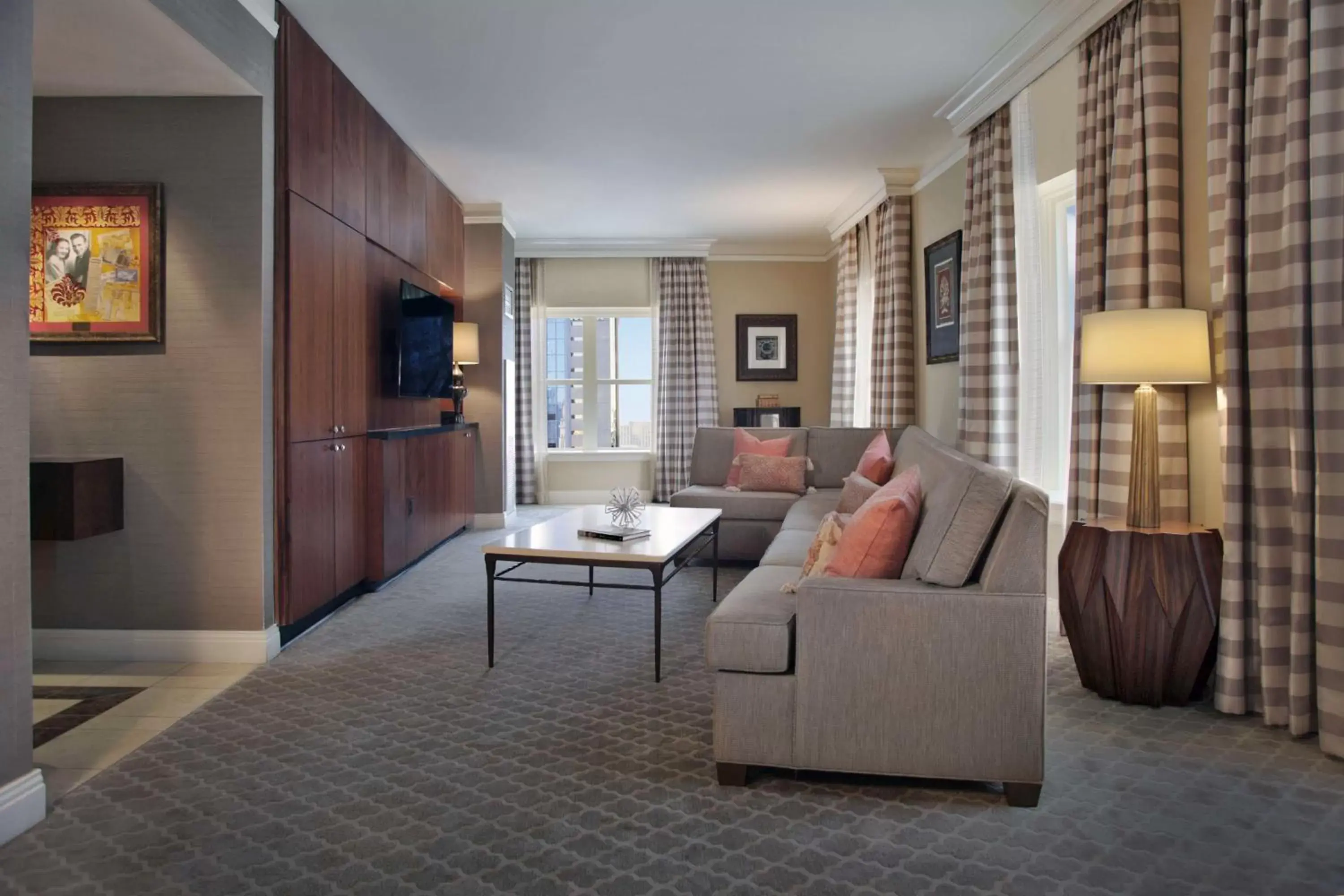 Living room, Seating Area in The Skirvin Hilton Oklahoma City