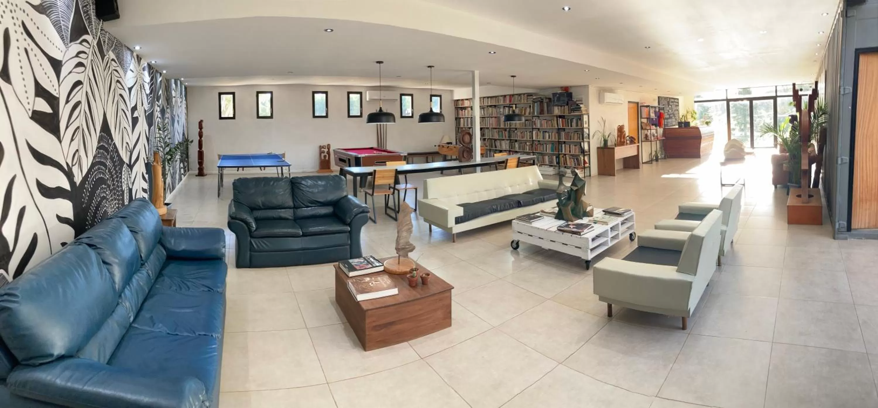 Living room, Lobby/Reception in Campo Abierto