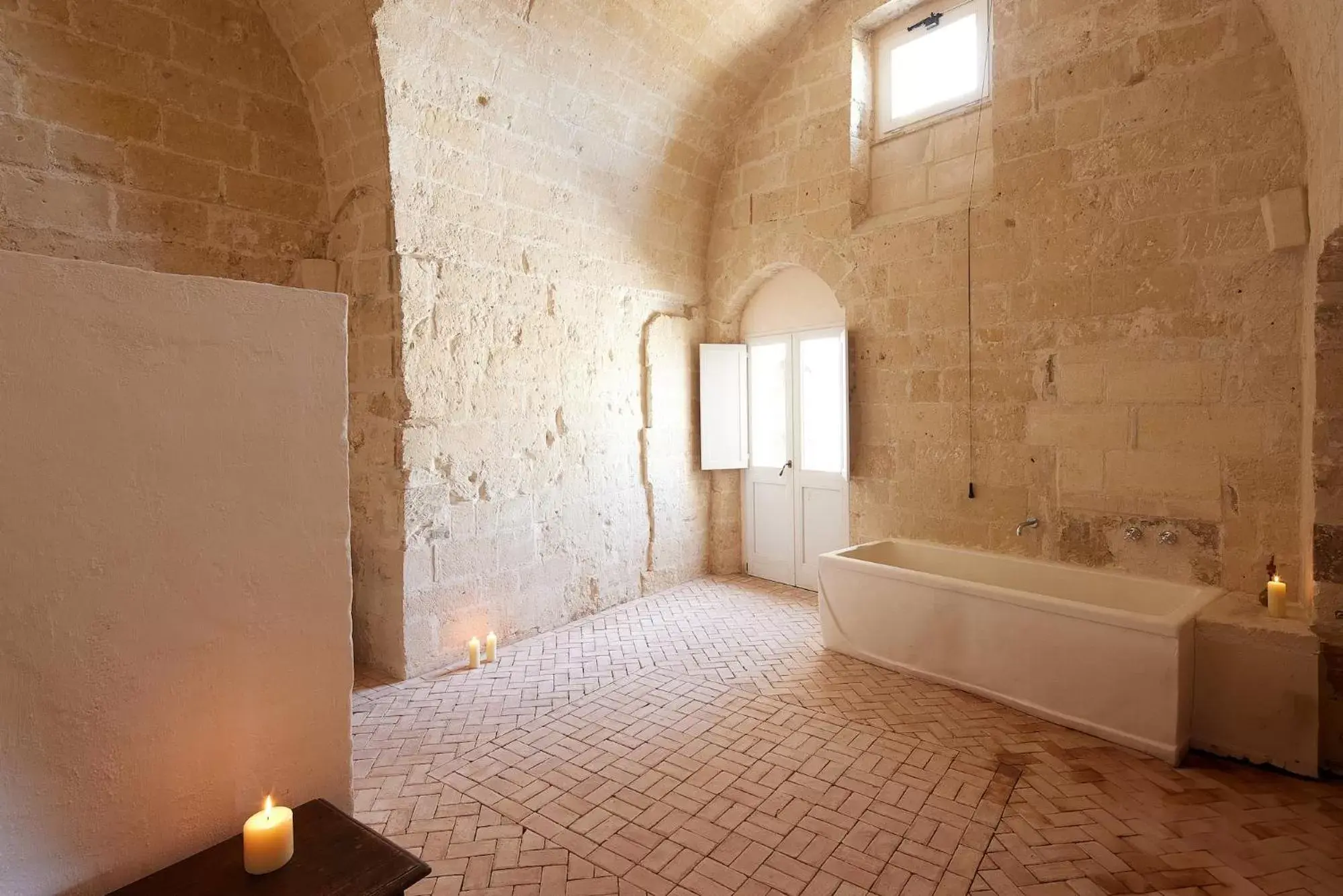 Bathroom in Sextantio Le Grotte Della Civita