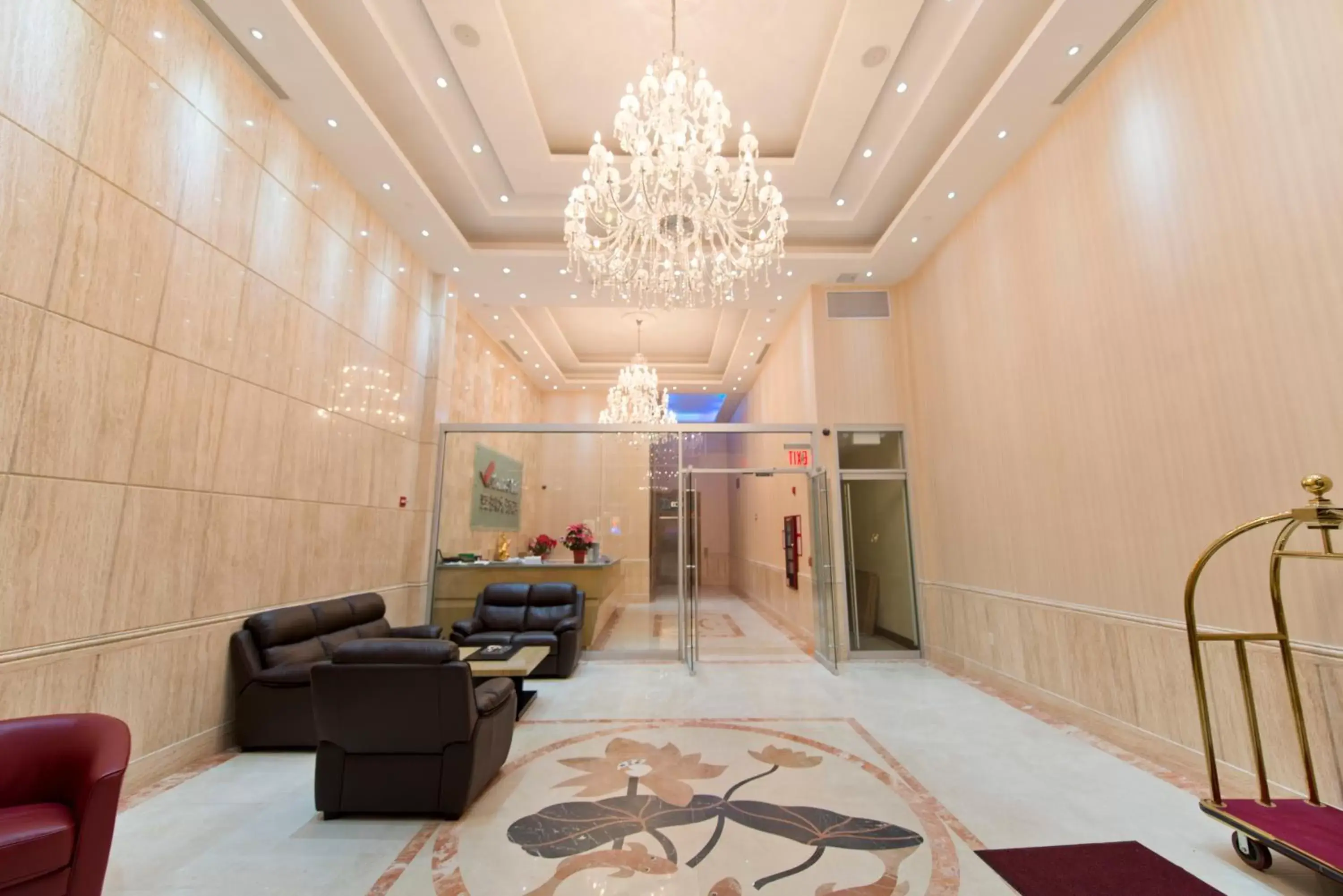 Lobby or reception, Lobby/Reception in Asiatic Hotel - Flushing