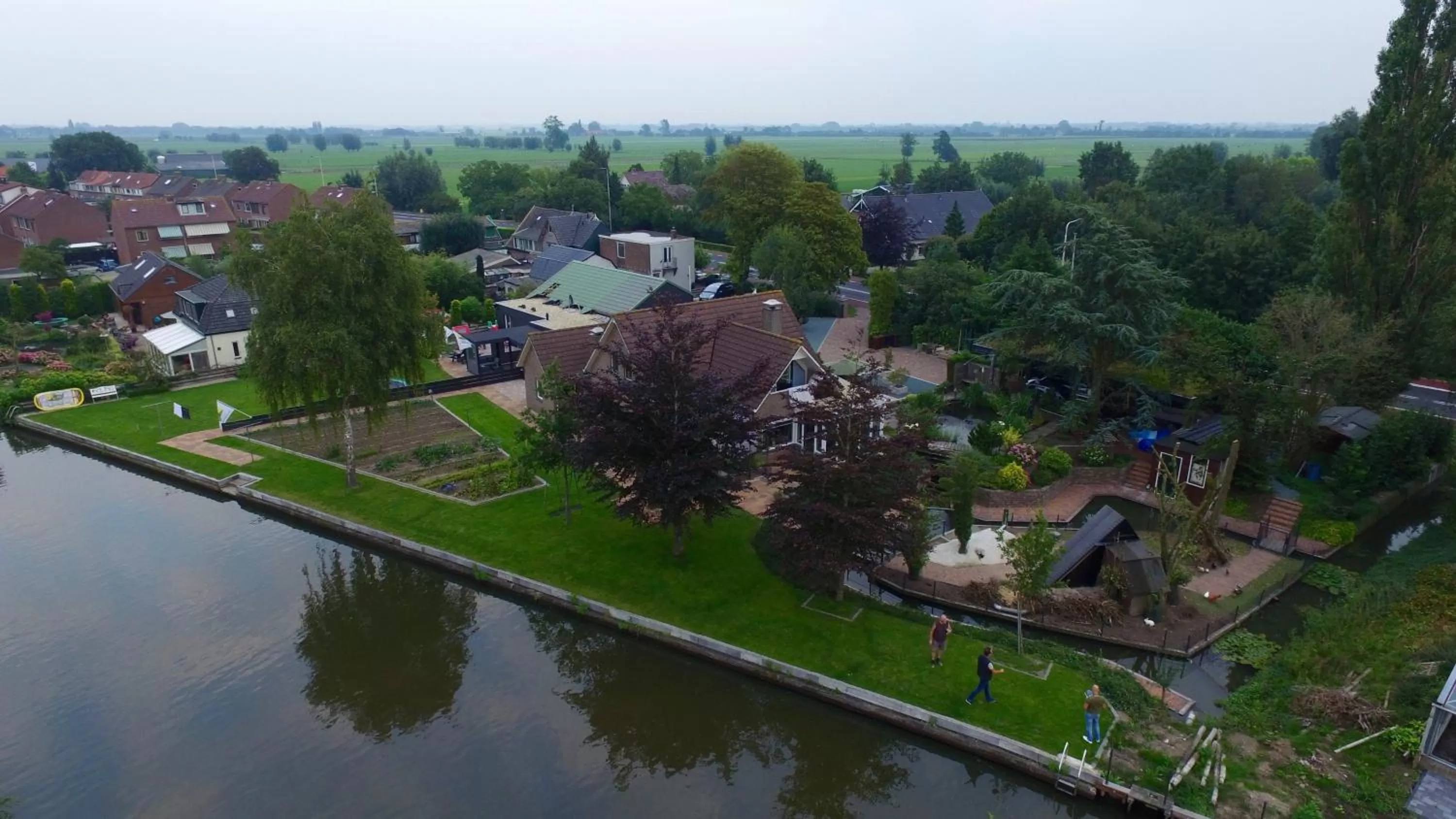 Property building, Bird's-eye View in Guest House Aan de Hollandse IJssel