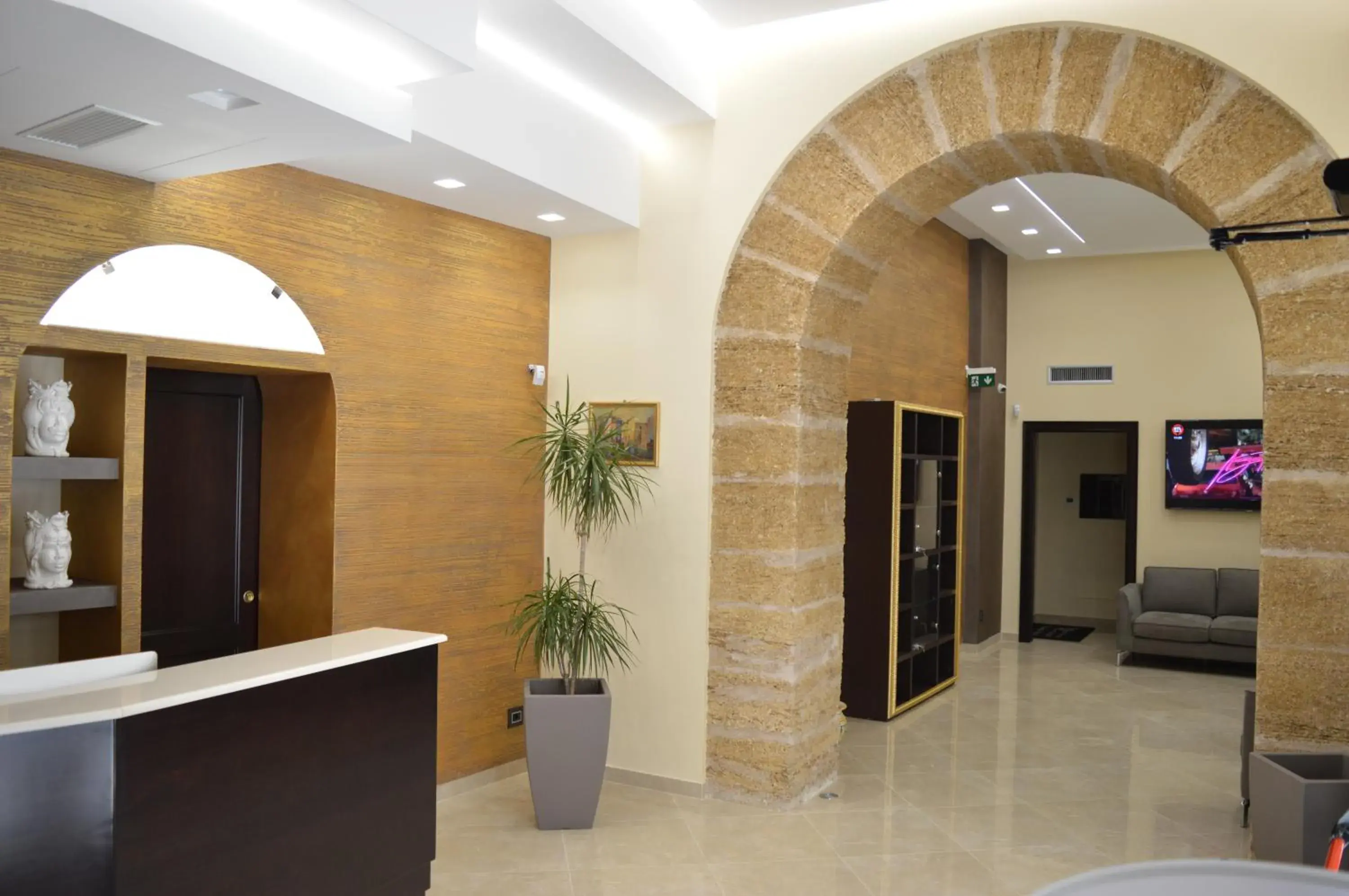 Lobby or reception in Vittorio Emanuele Boutique Hotel