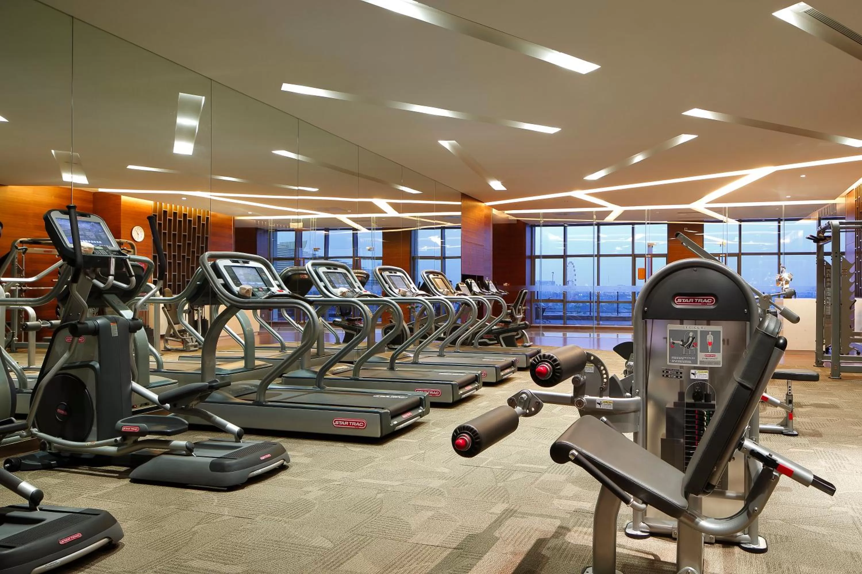 Fitness centre/facilities in Crowne Plaza Yangzhou by IHG