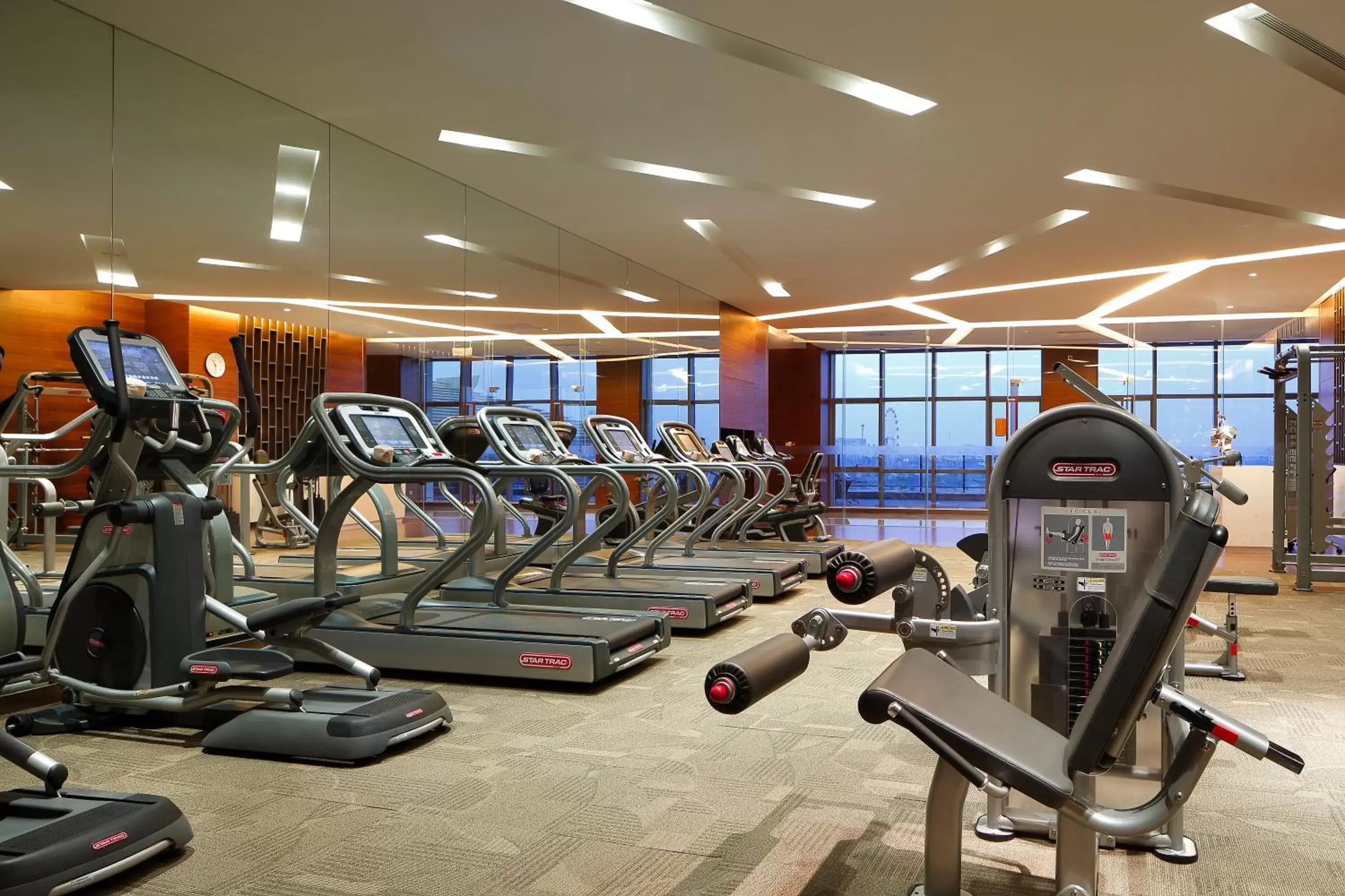 Fitness centre/facilities, Fitness Center/Facilities in Crowne Plaza Yangzhou, an IHG Hotel