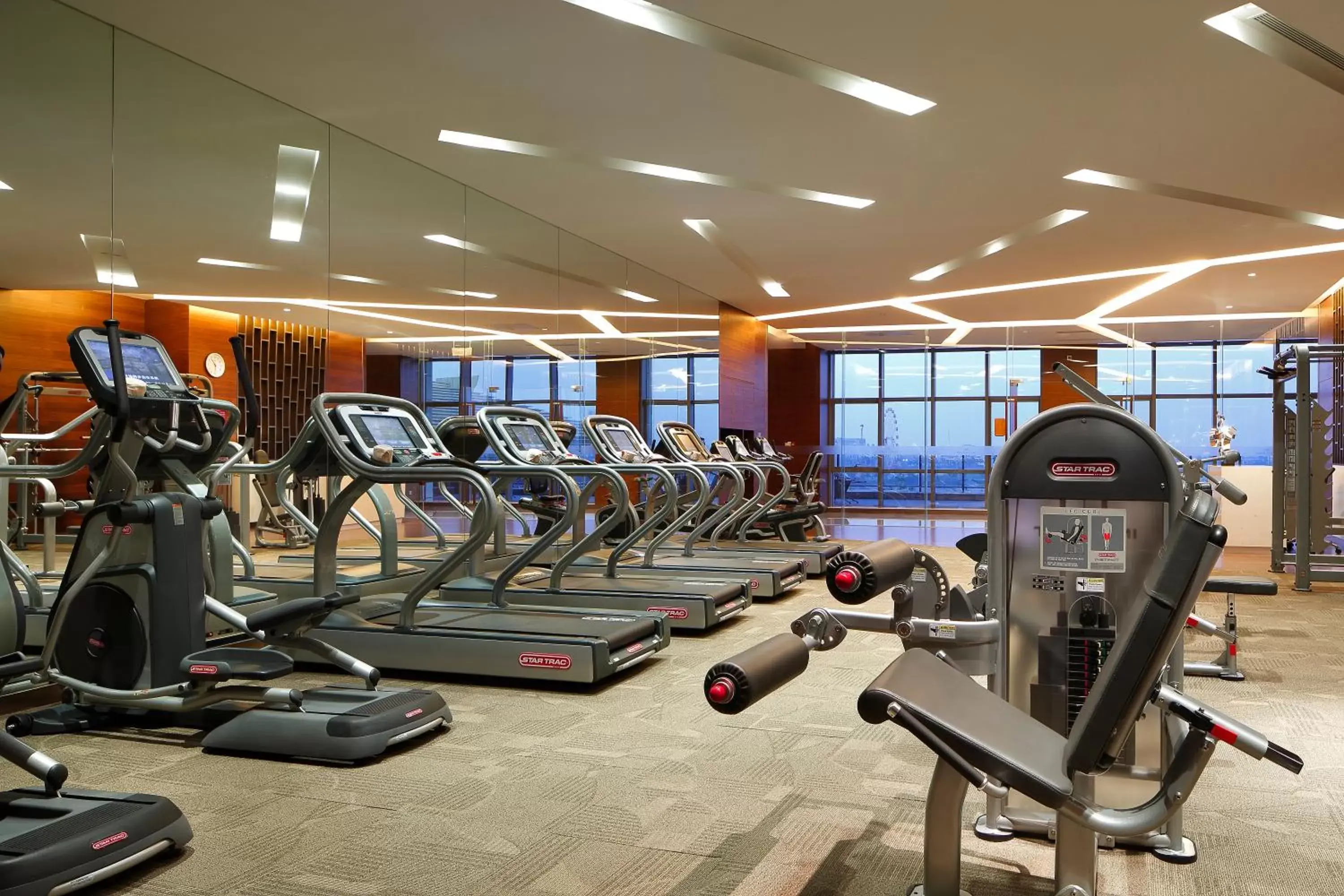 Fitness centre/facilities in Crowne Plaza Yangzhou by IHG Fitness centre/facilities in Crowne Plaza Yangzhou by IHG
