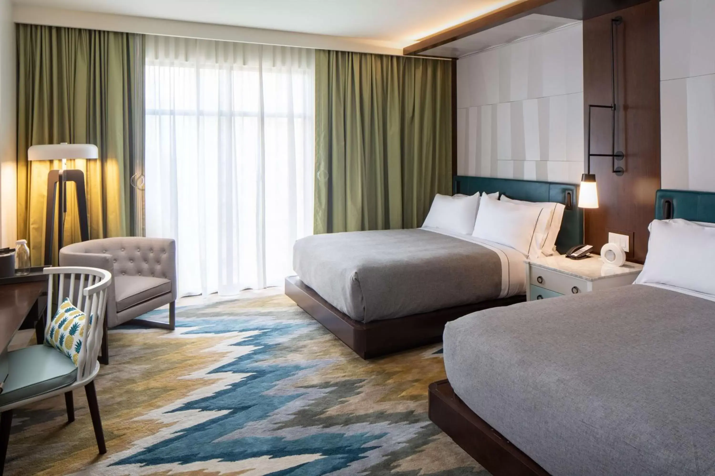 Premium Queen Room with Two Queen Beds - Hearing/Mobility Accessible in Canopy By Hilton Charlotte SouthPark