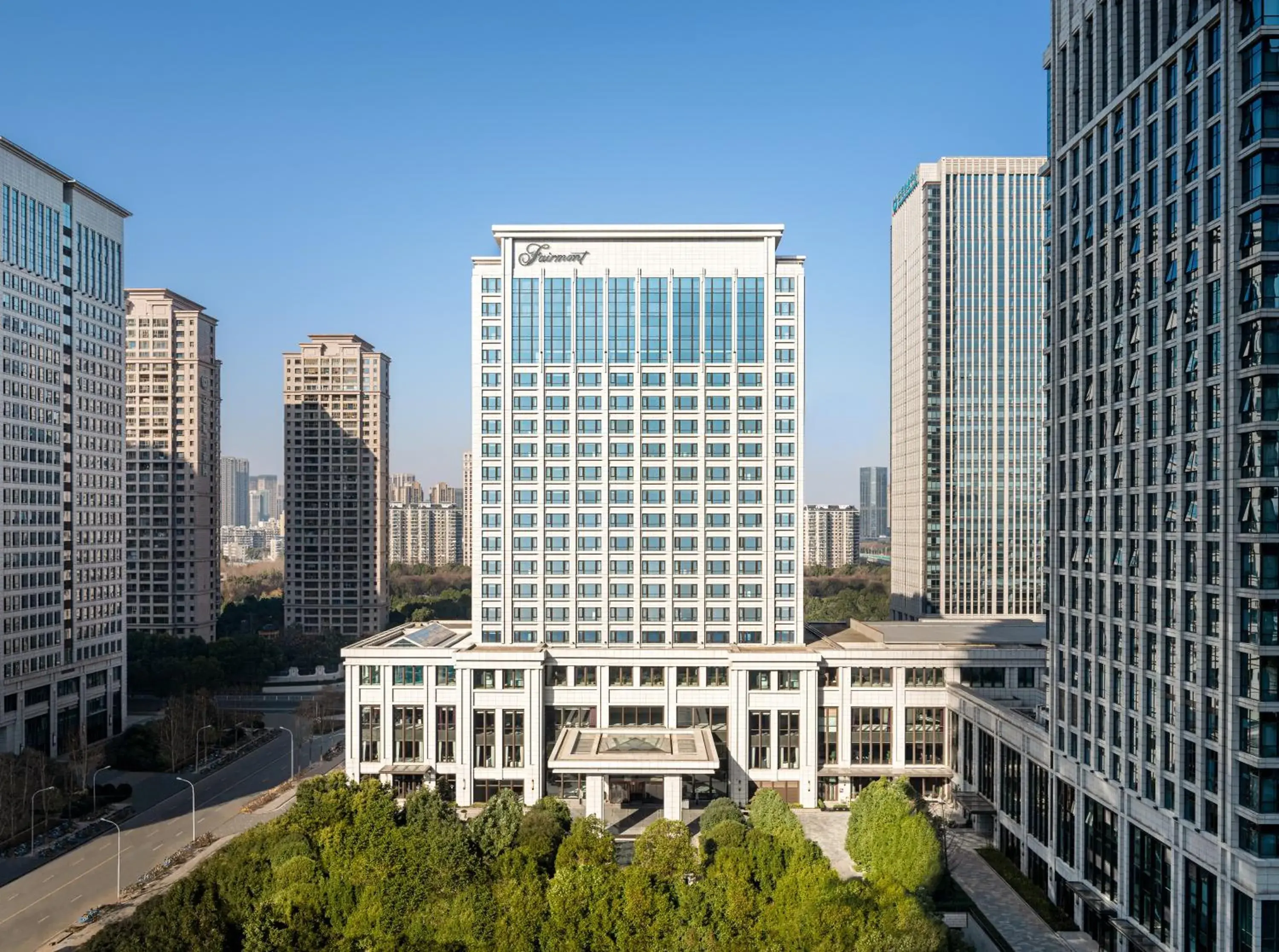 Property building in Fairmont Wuhan