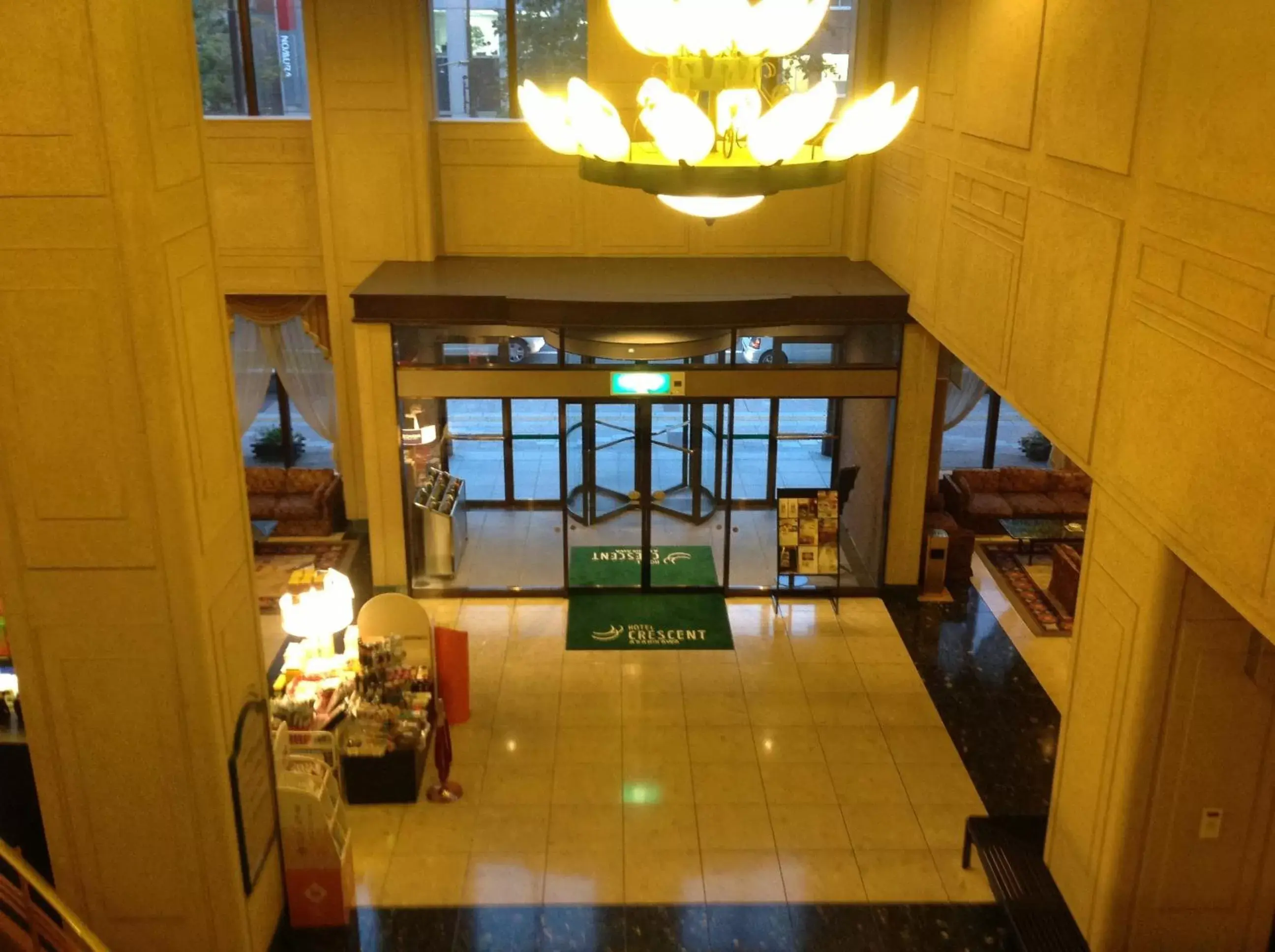 Decorative detail, Pool View in Hotel Crescent Asahikawa