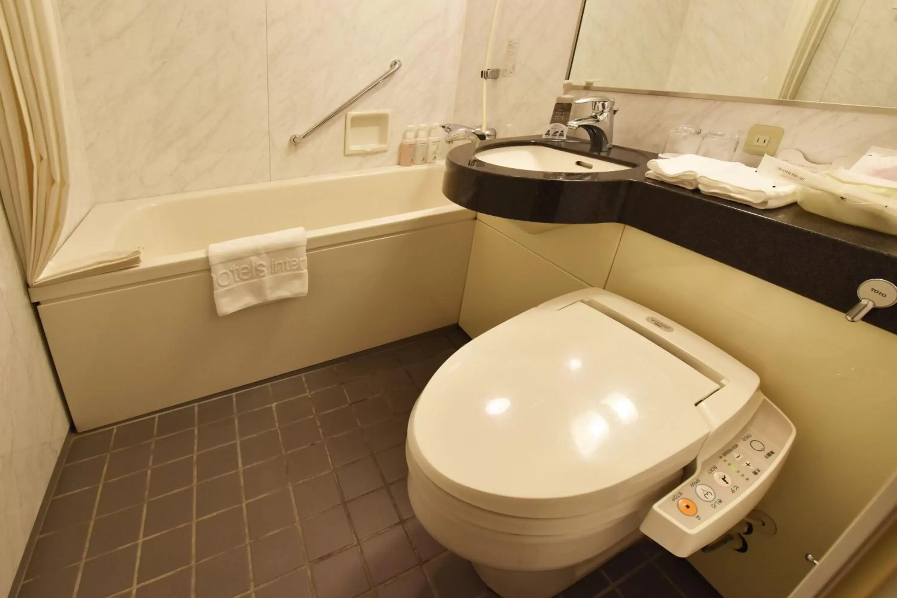 Photo of the whole room, Bathroom in Hotel Nikko Tsukuba