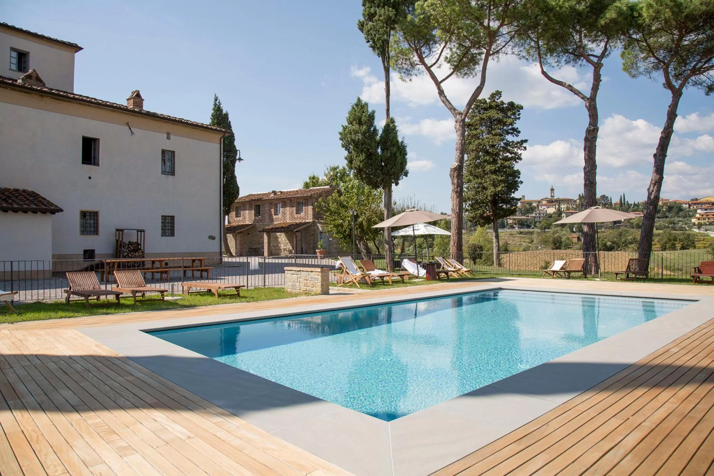 Property building, Swimming Pool in Podere San Pietro Resort