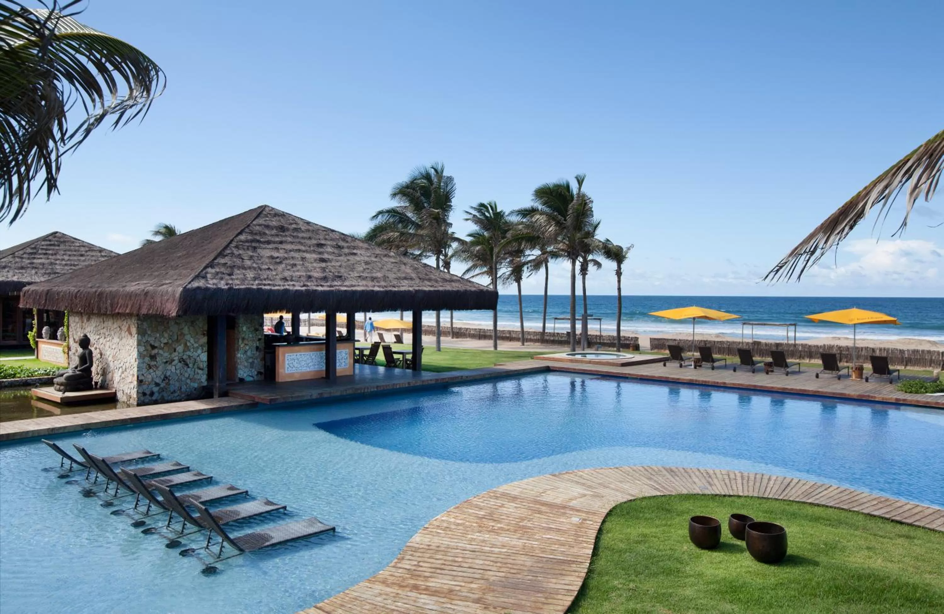 Swimming pool in Zorah Beach Hotel