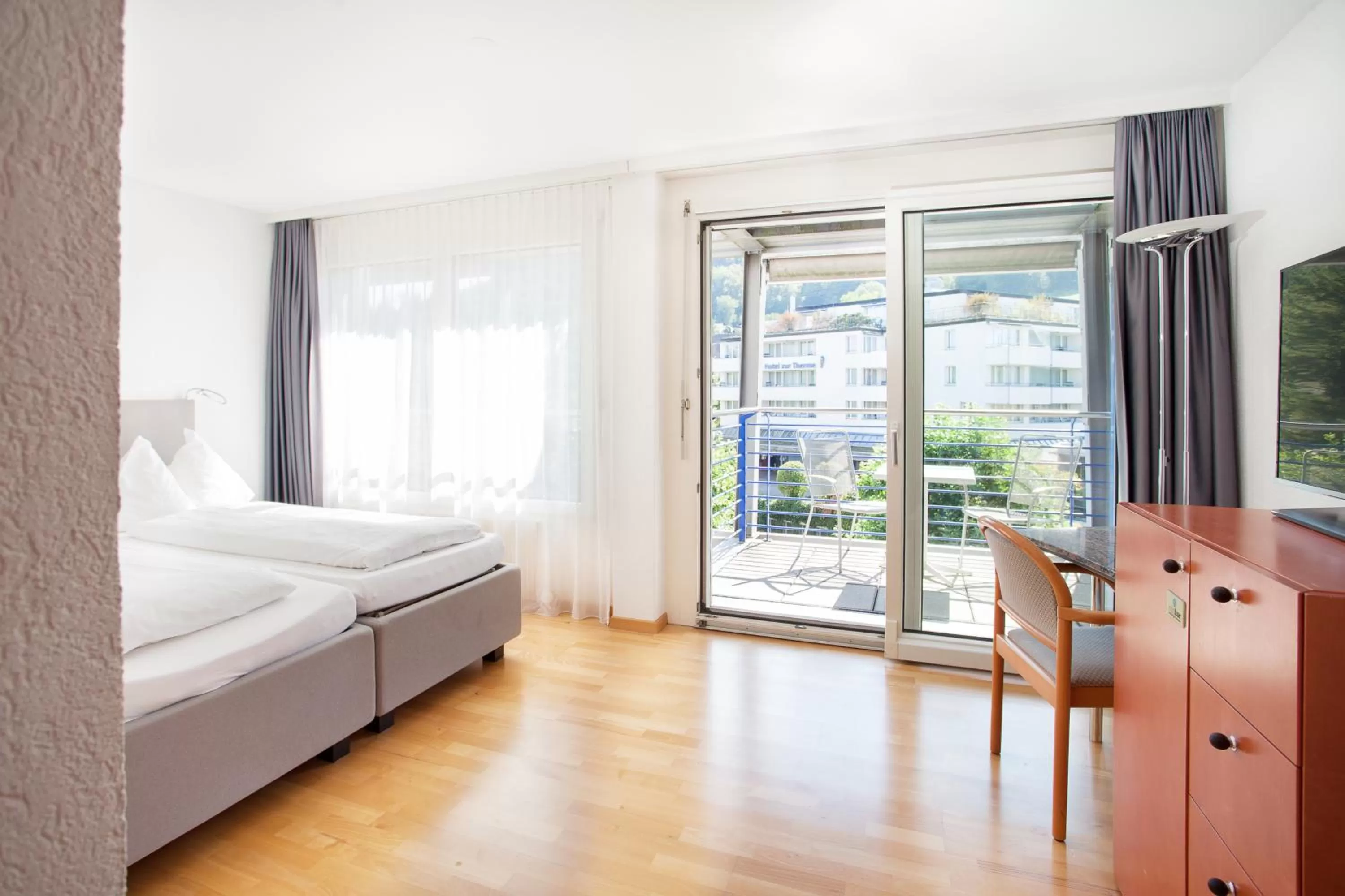 Bed in GUESTHOUSE ZURZACH - Self Check-in