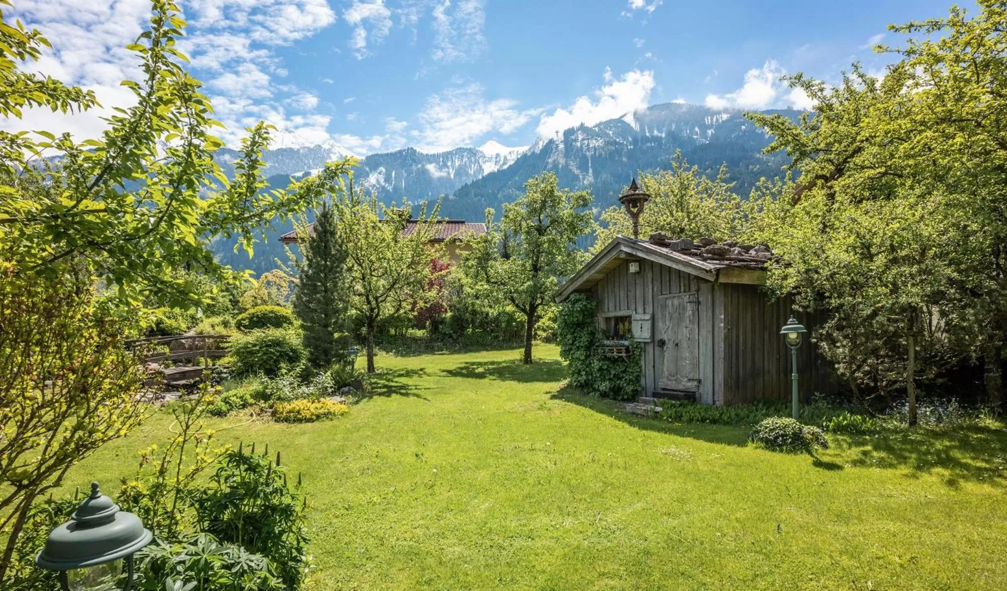 Garden in Gästeheim Auwitsch