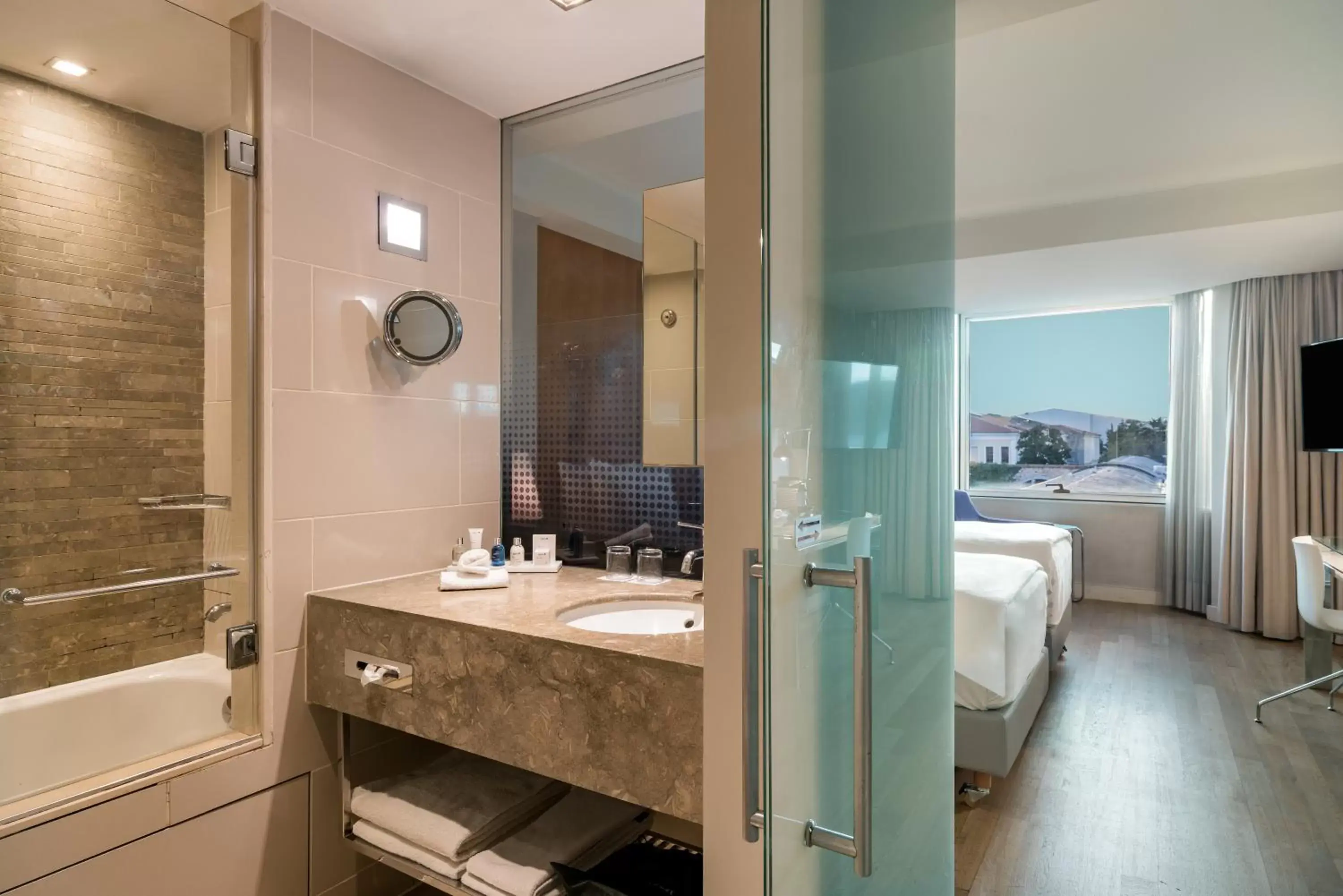 Property building, Bathroom in Radisson Blu Bosphorus Hotel