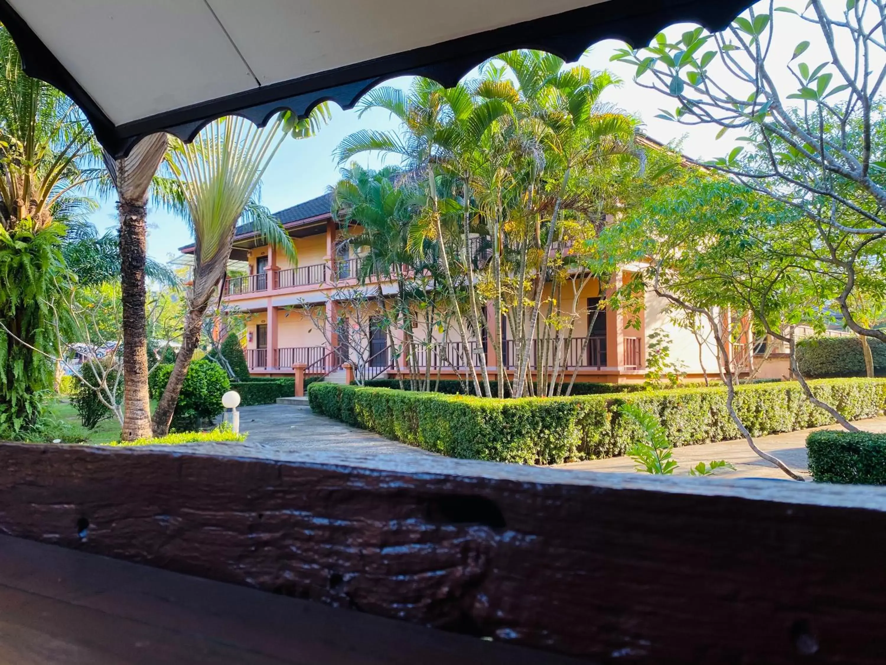 Facade/entrance in Kaibae Hut Resort Facade/entrance in Kaibae Hut Resort